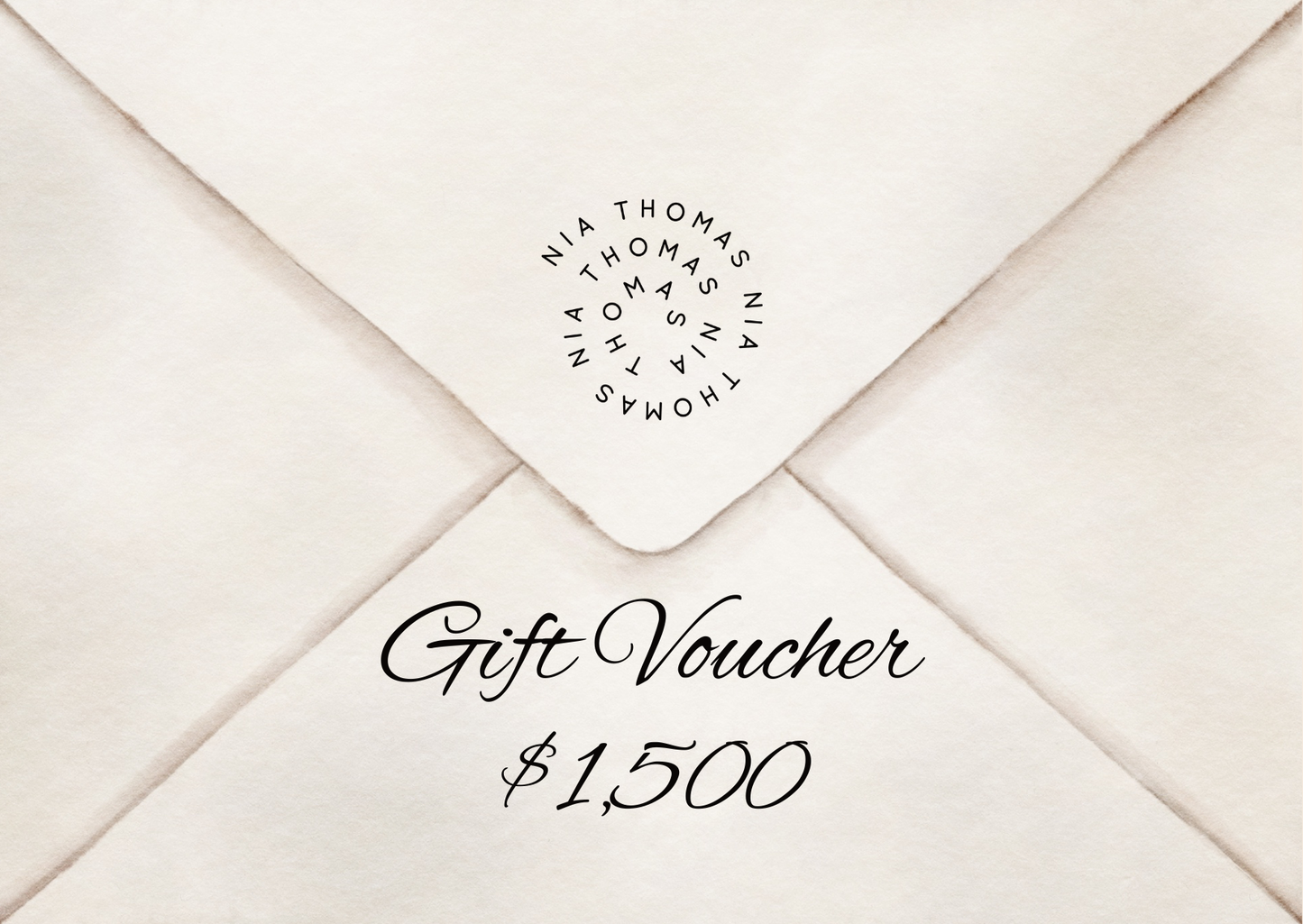 NIA THOMAS GIFT CARD