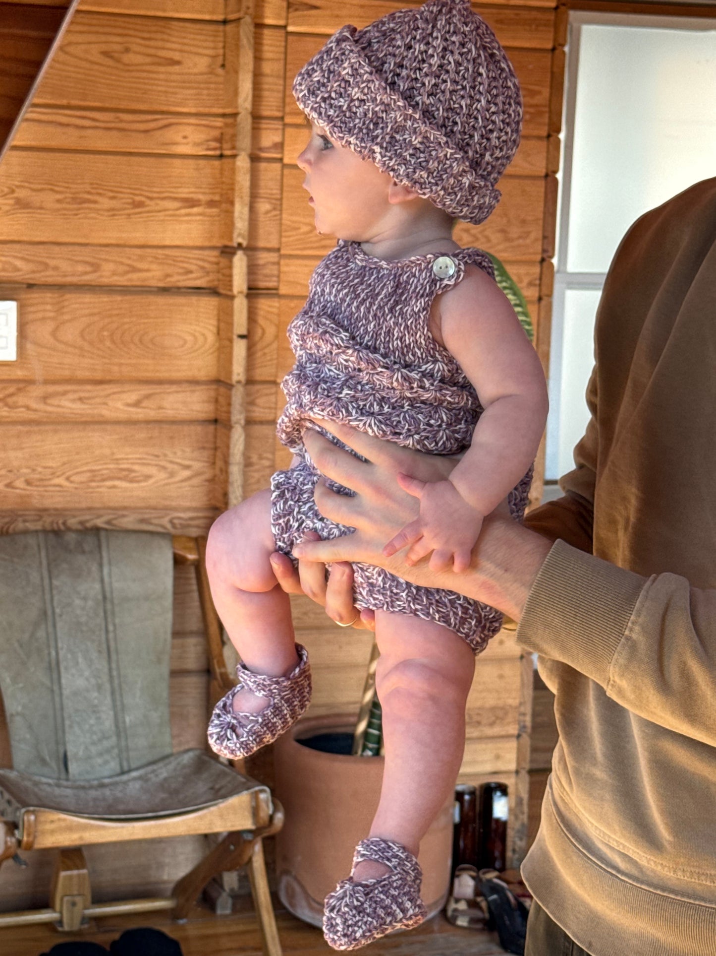 BABY ONESIE / PURPLE HAZE