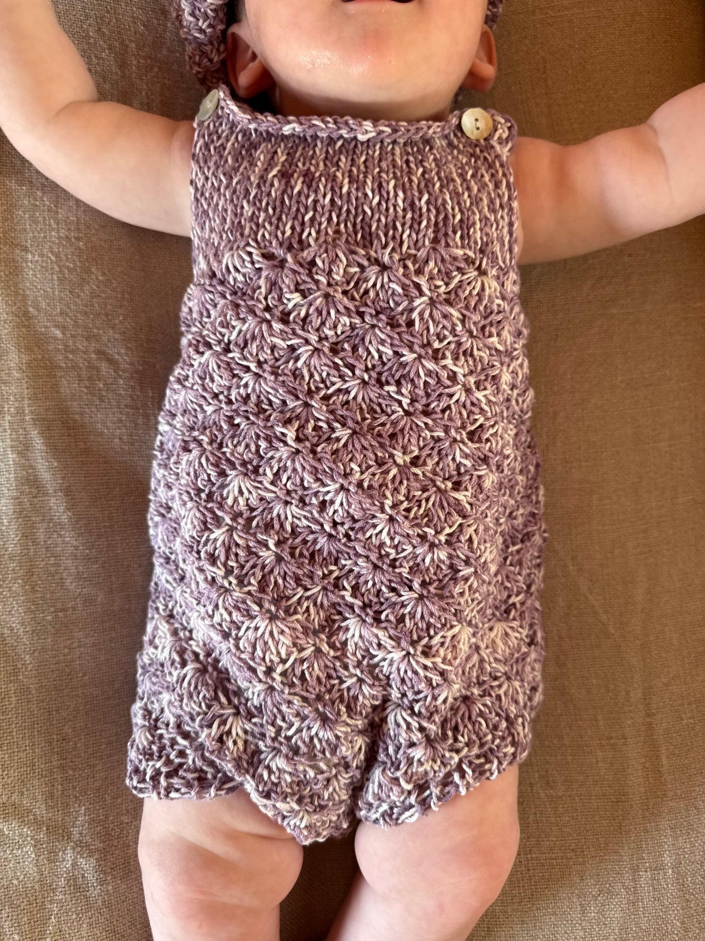 BABY ONESIE / PURPLE HAZE