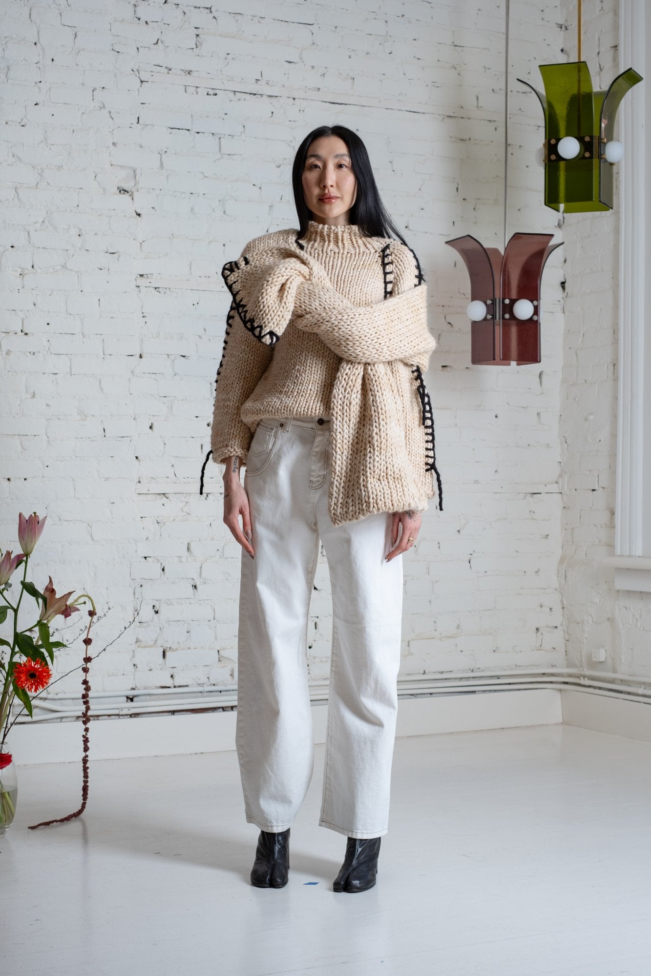 LENNY SCARF / CREAM