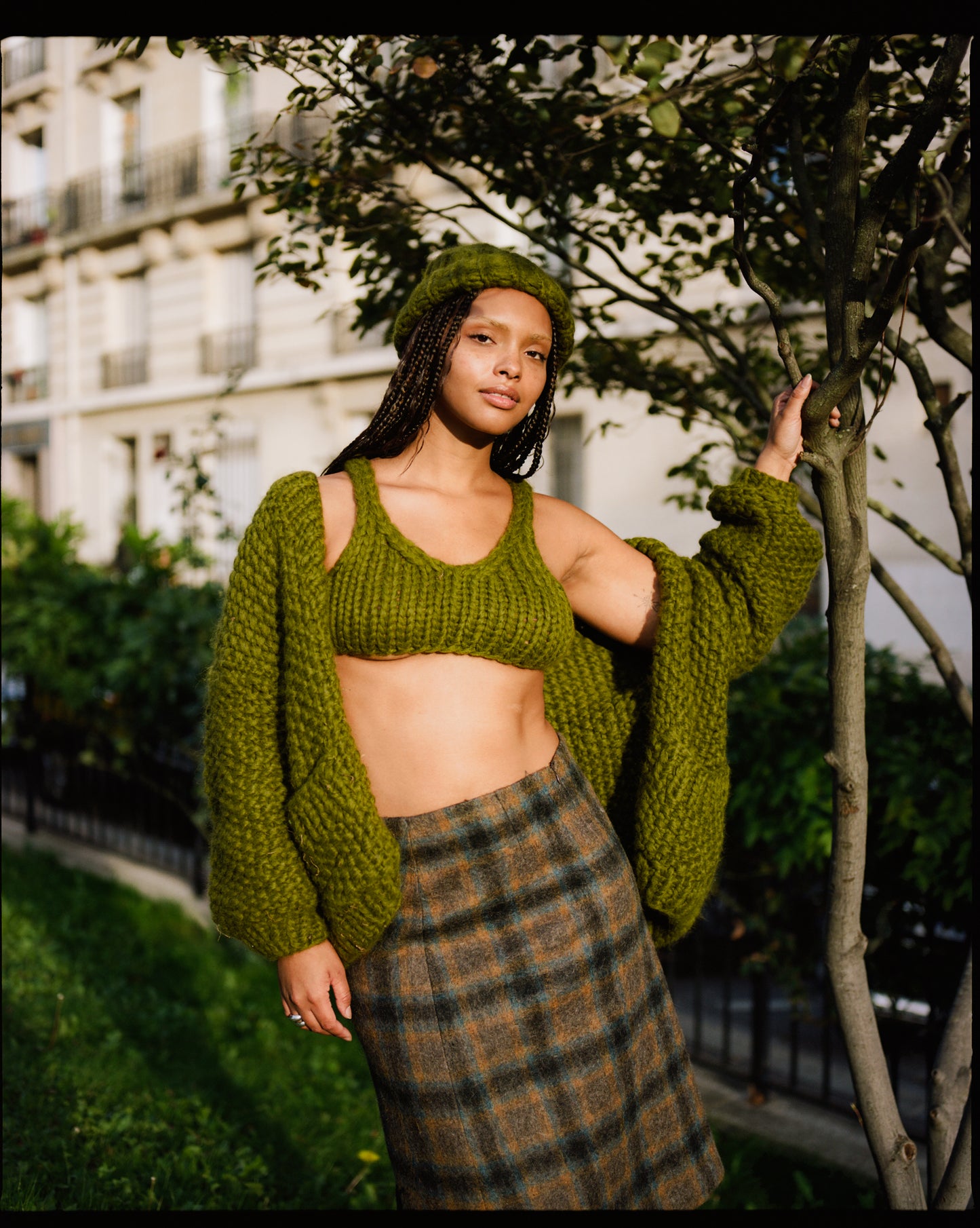 LULUA CARDIGAN / VERDE