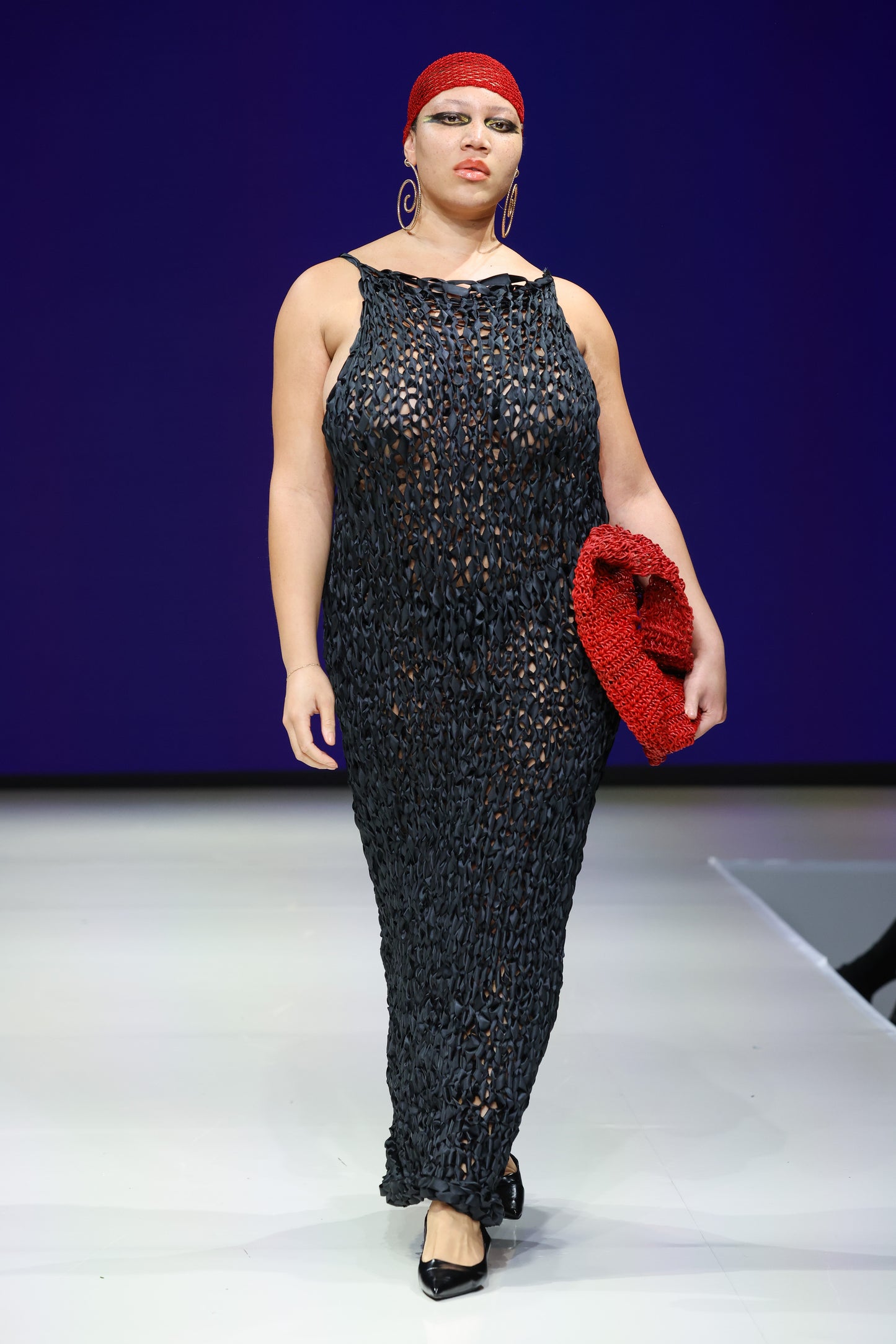 RIBBON GOWN / BLACK
