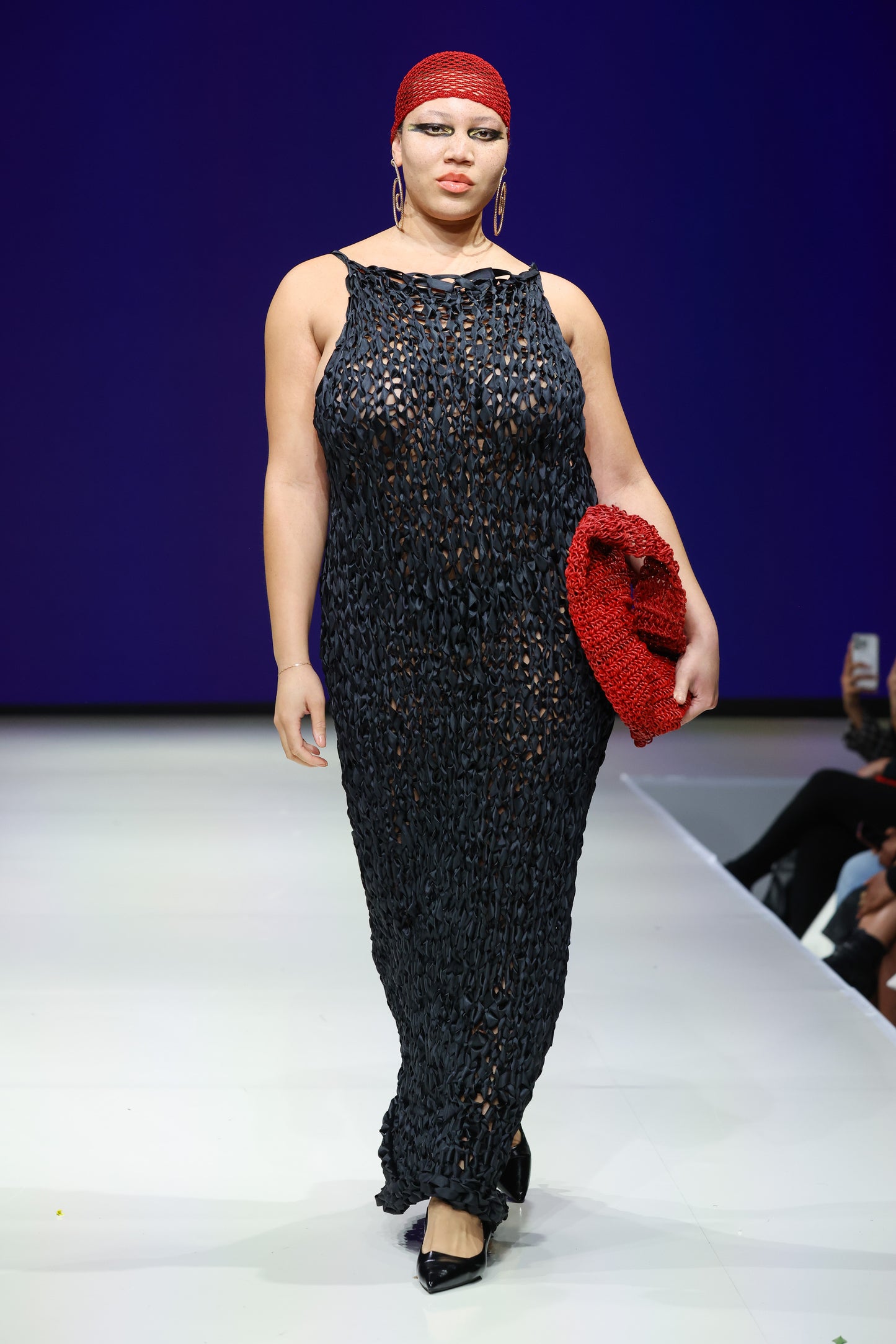 RIBBON GOWN / BLACK