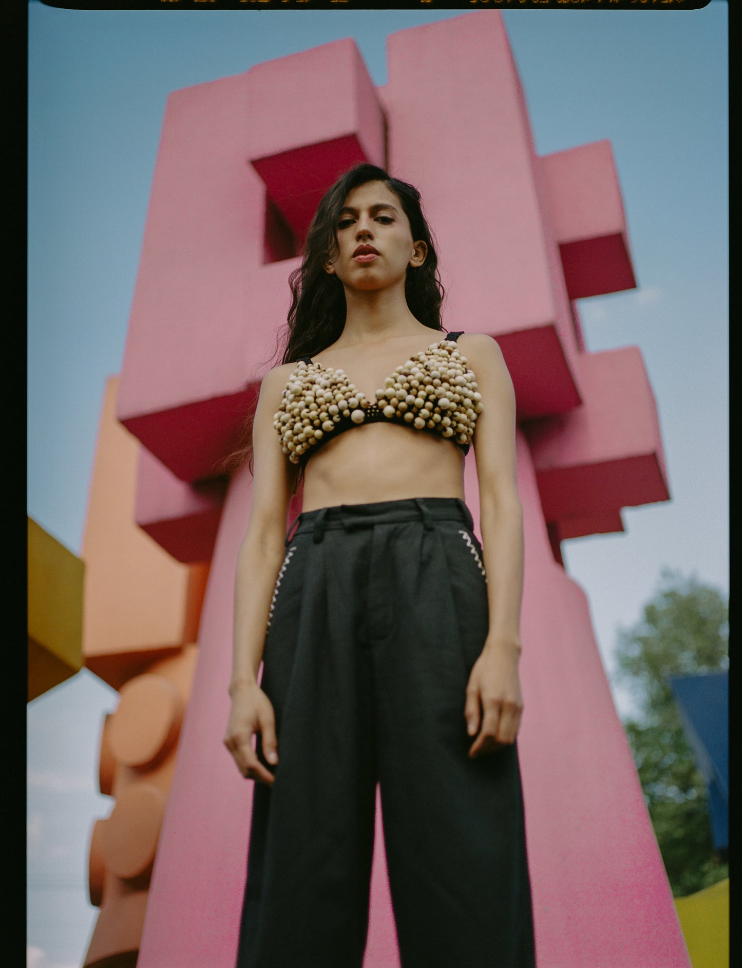 SELENA BRA TOP / BLACK