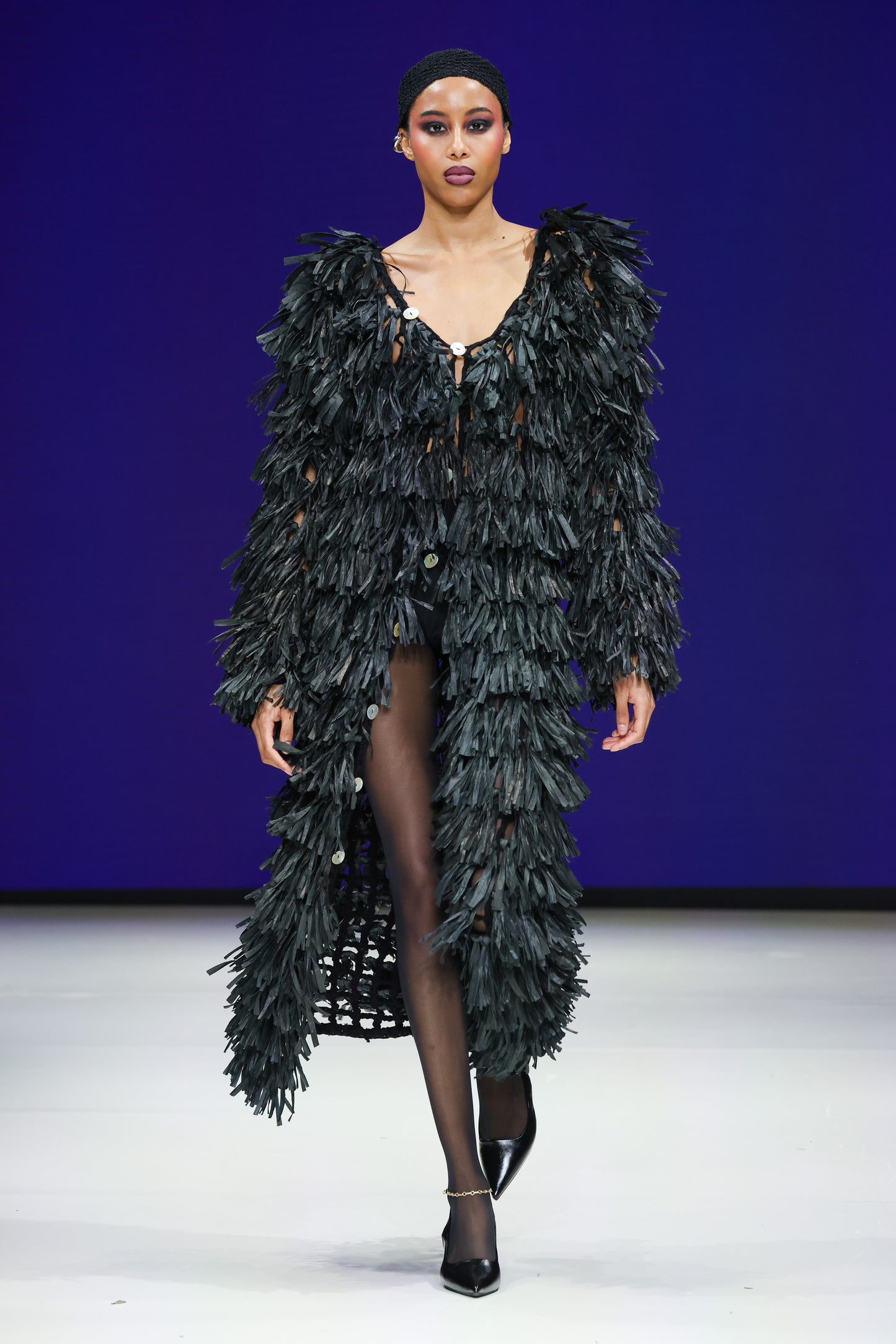 RAVEN RAFFIA COAT