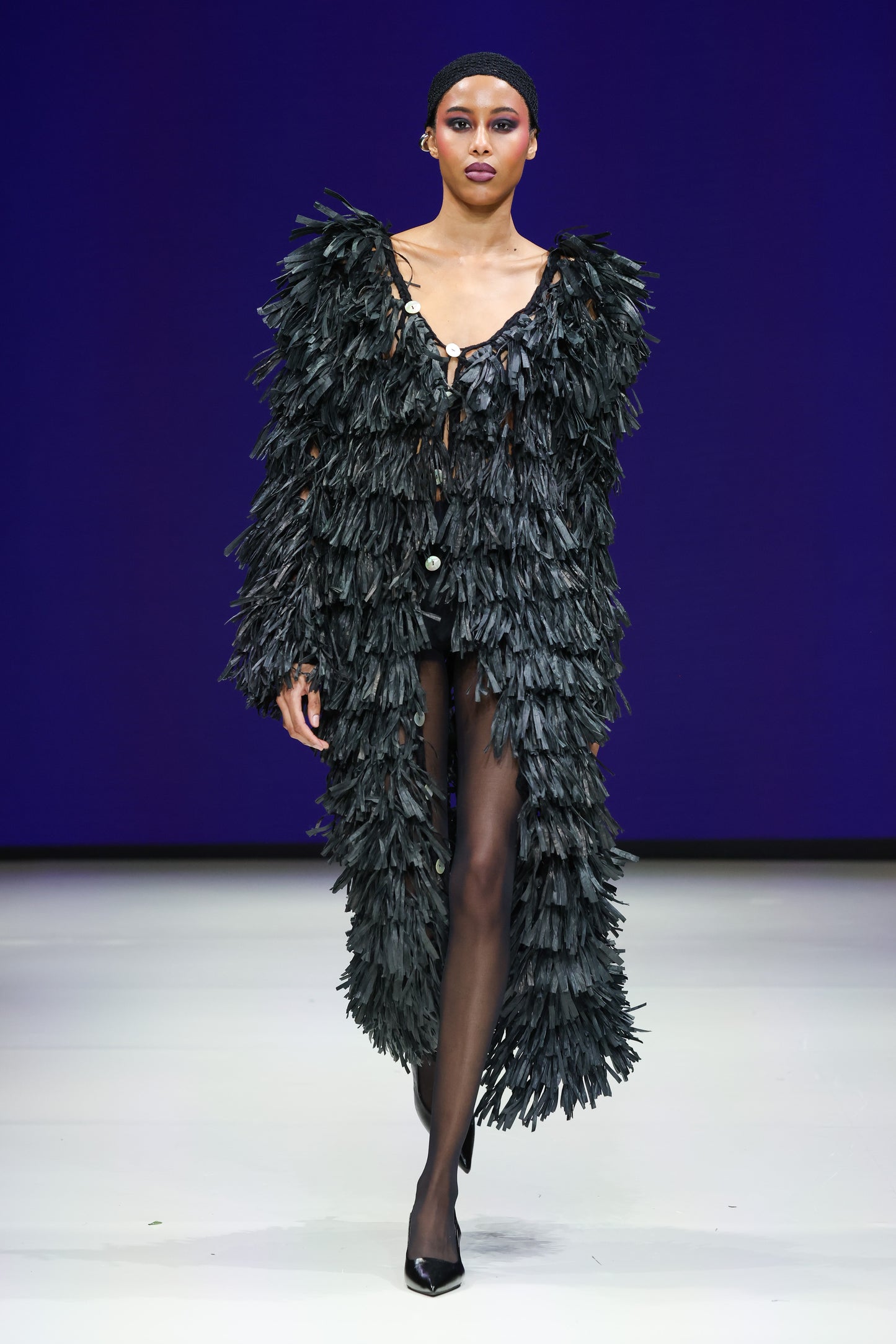 RAVEN RAFFIA COAT