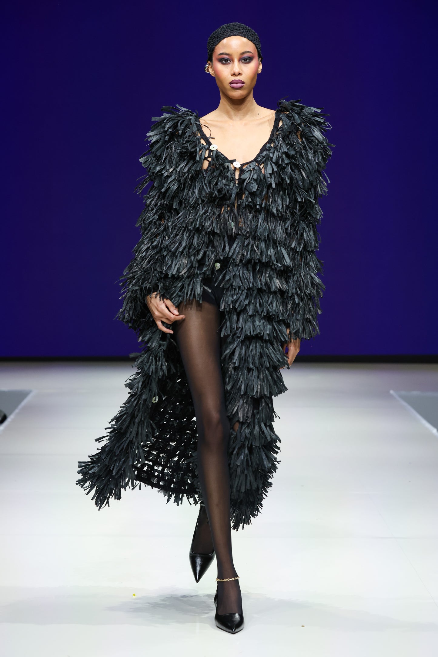 RAVEN RAFFIA COAT