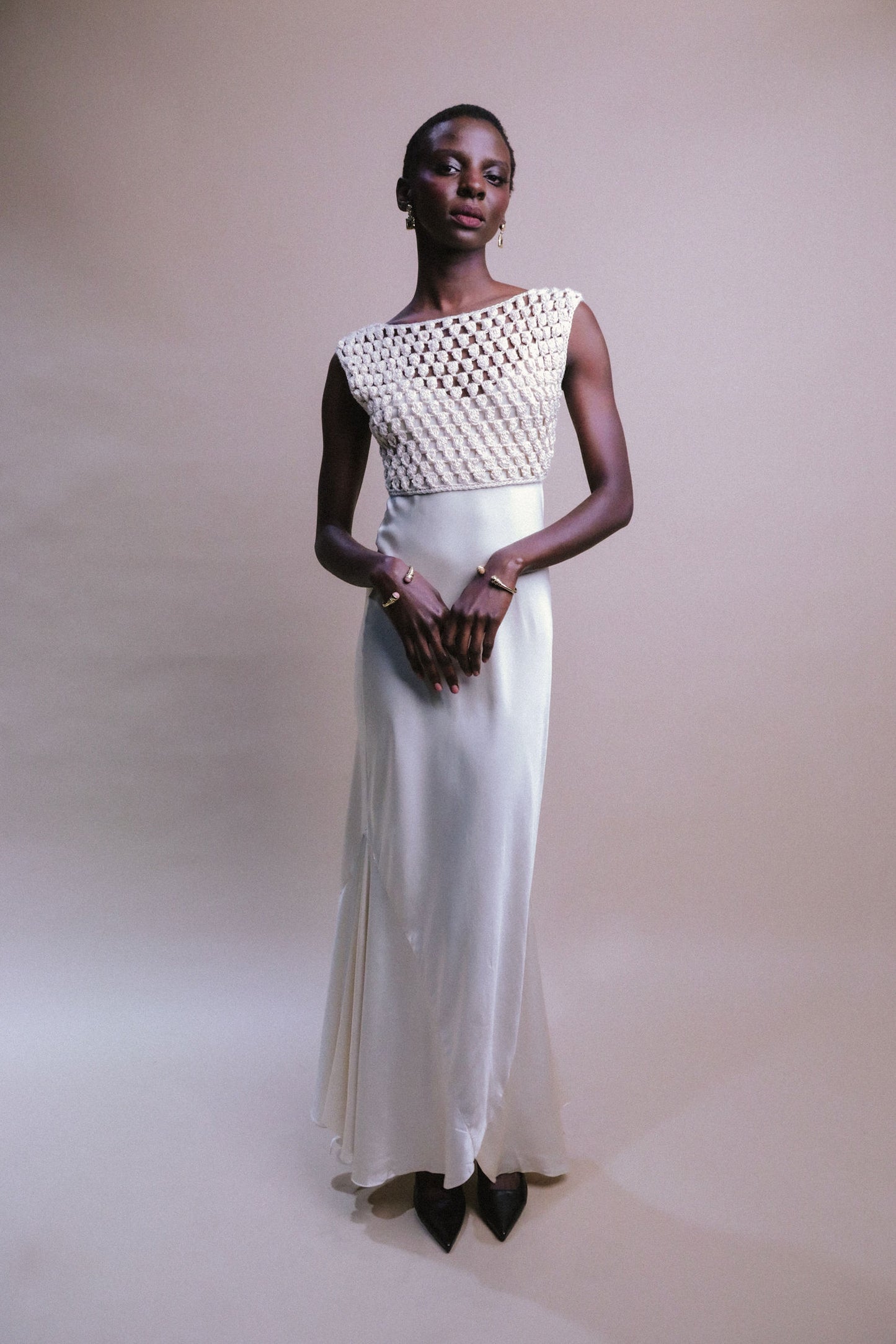 ALMA DRESS & TOP / IVORY