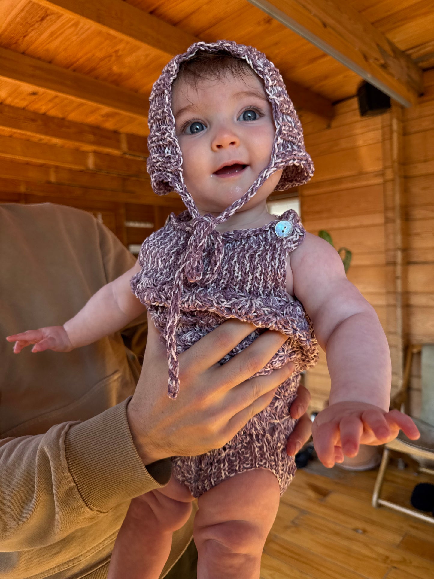 BABY ONESIE / PURPLE HAZE