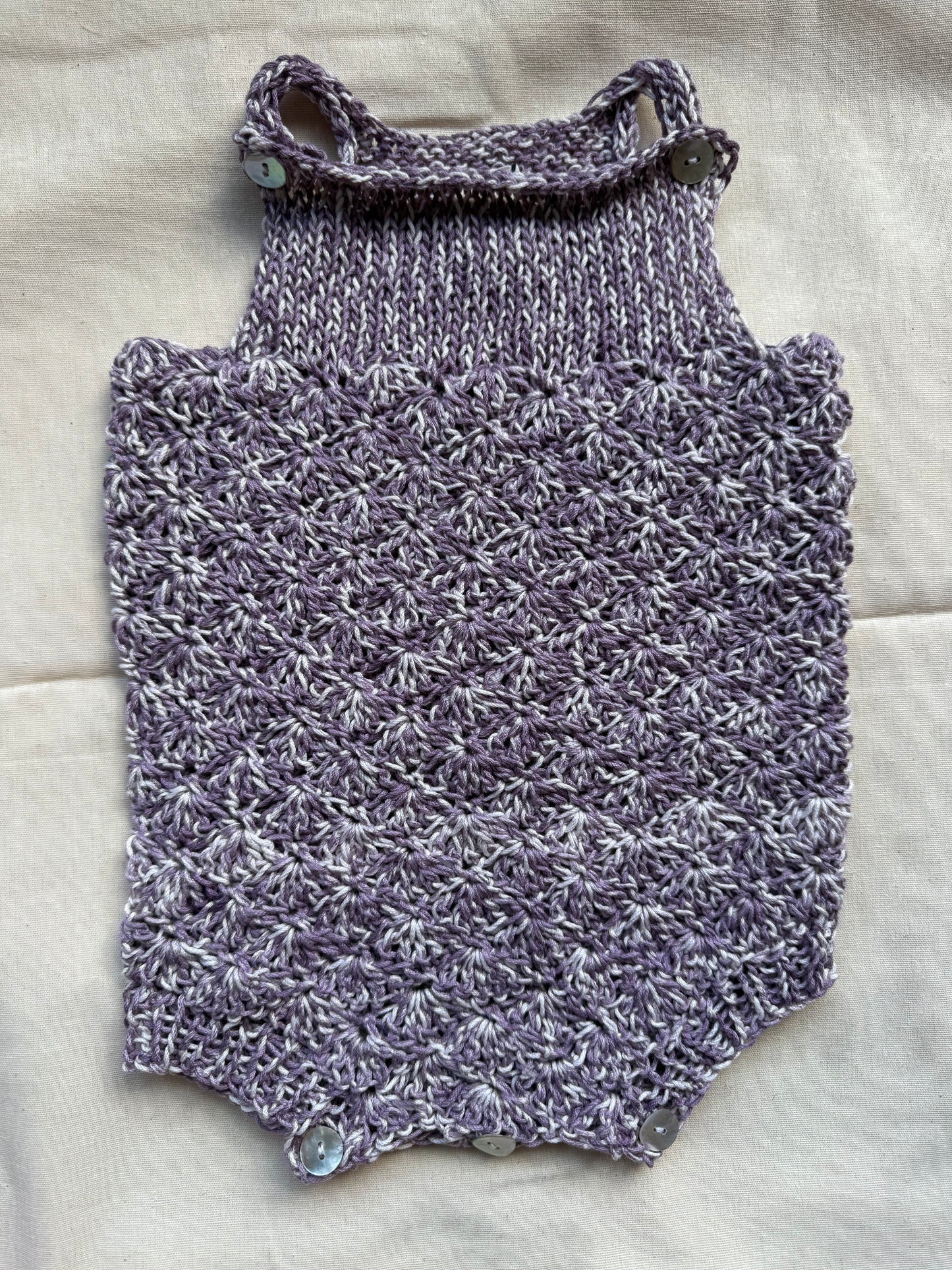 BABY ONESIE / PURPLE HAZE