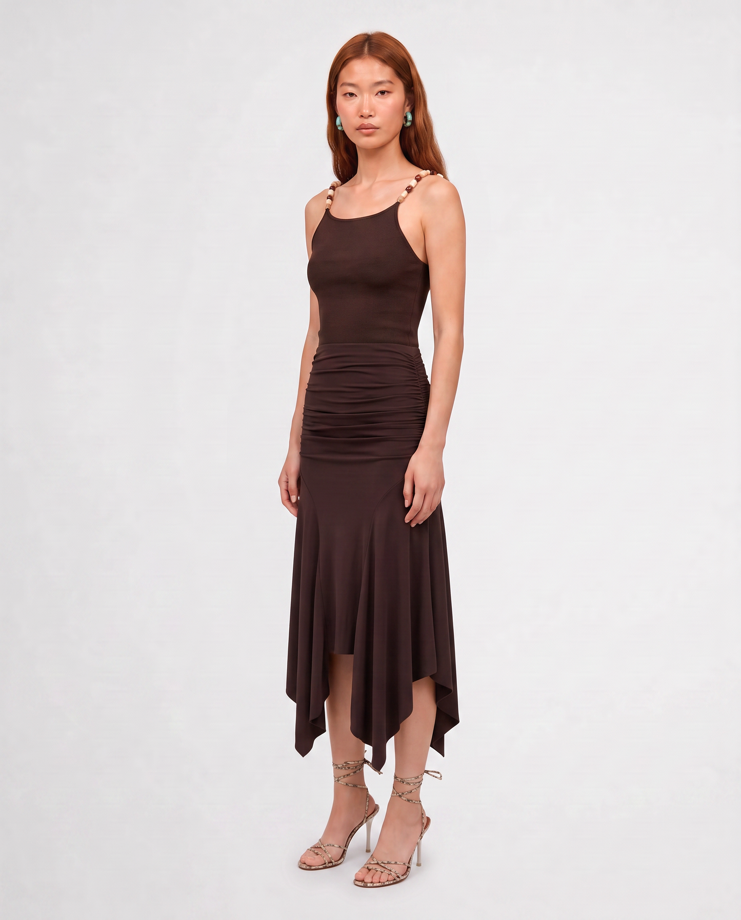 CAROLINA SKIRT / CHOCOLATE
