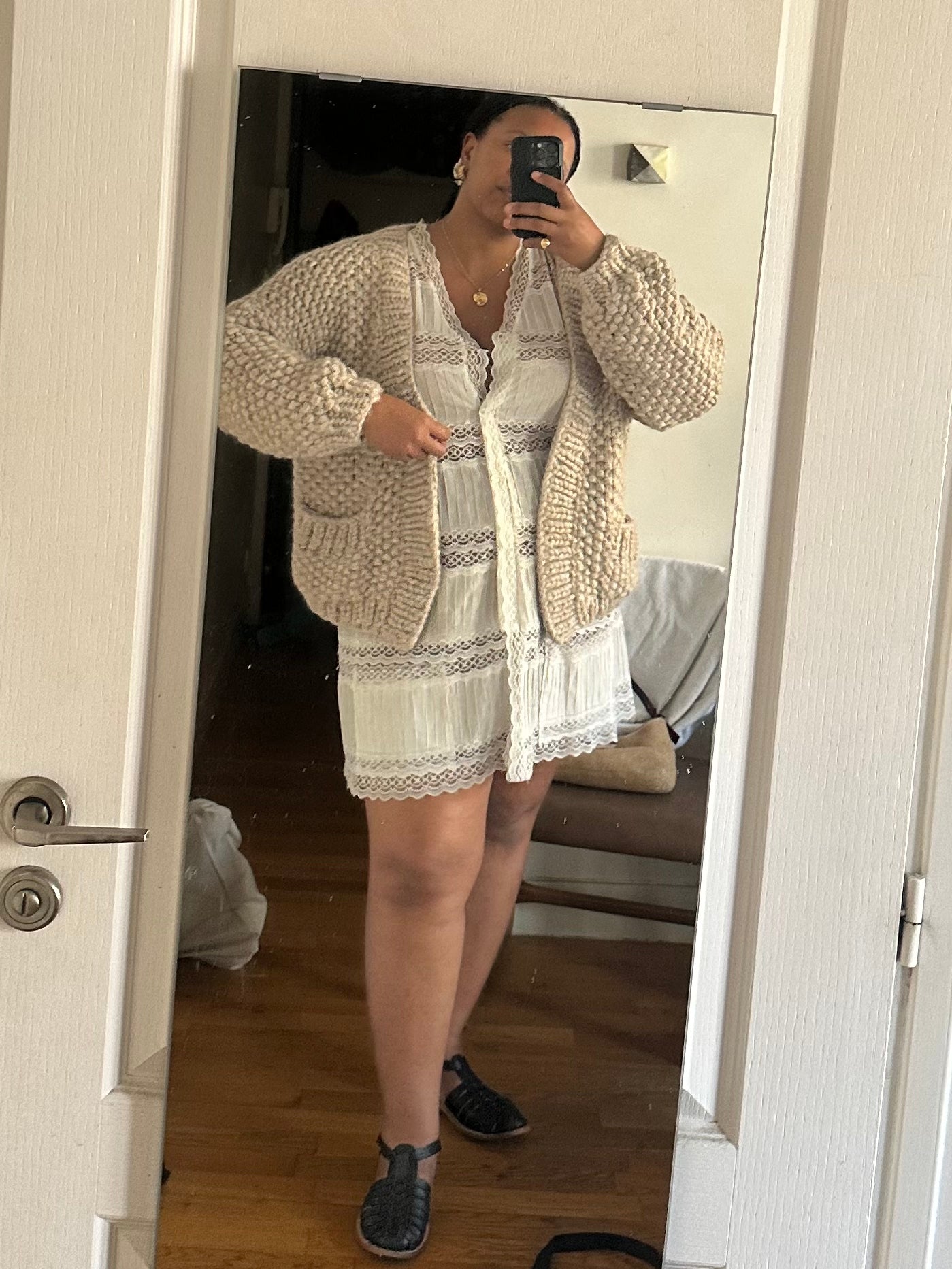 LULUA CARDIGAN / DUNE