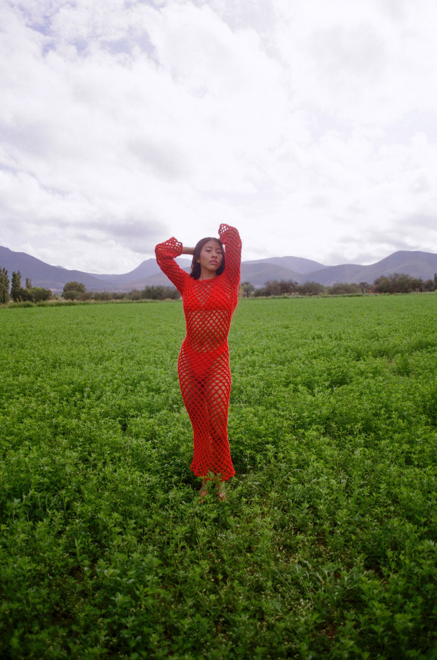 HIGH PRIESTESS DRESS / RED