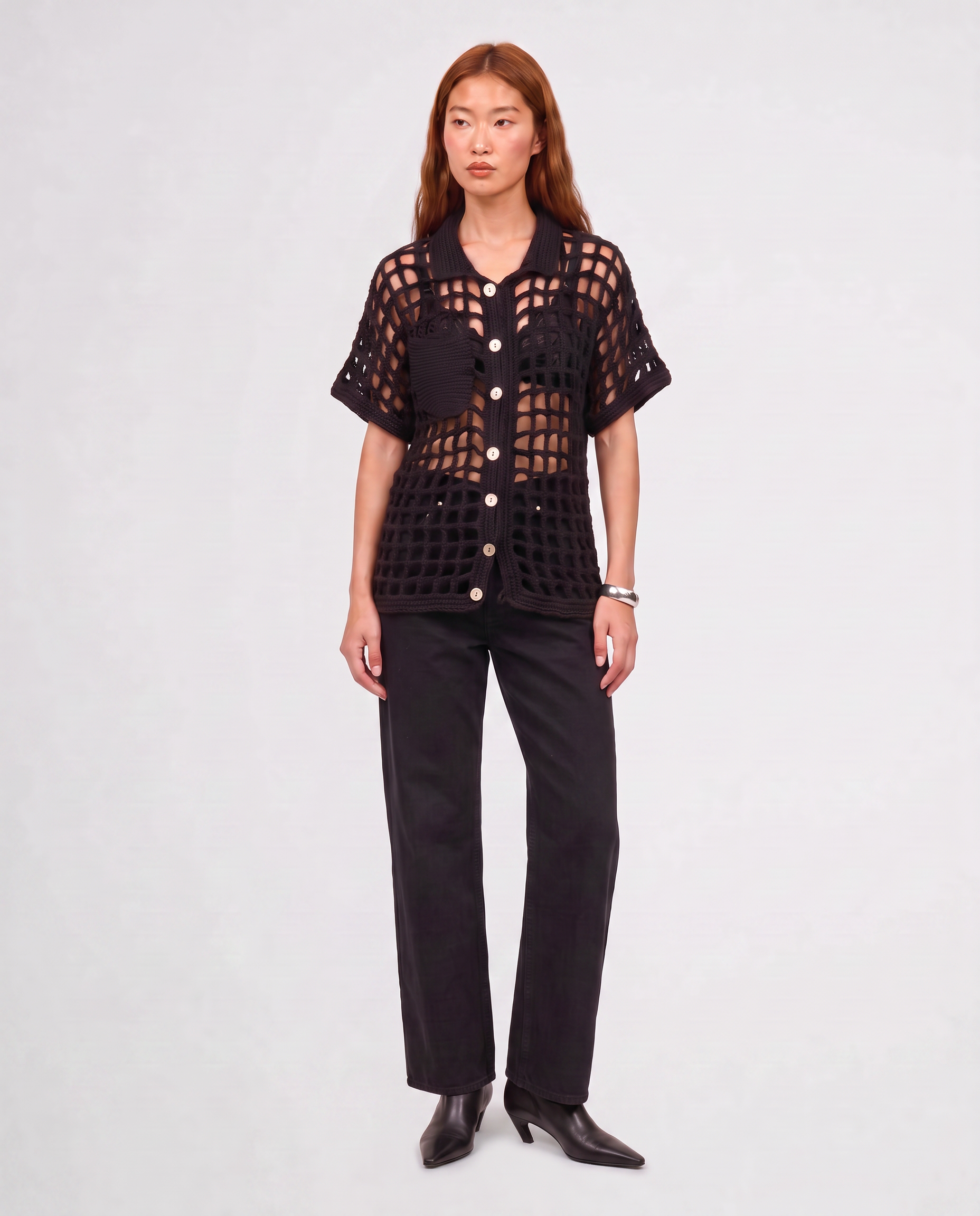 SESSA SHIRT / BLACK – Nia Thomas