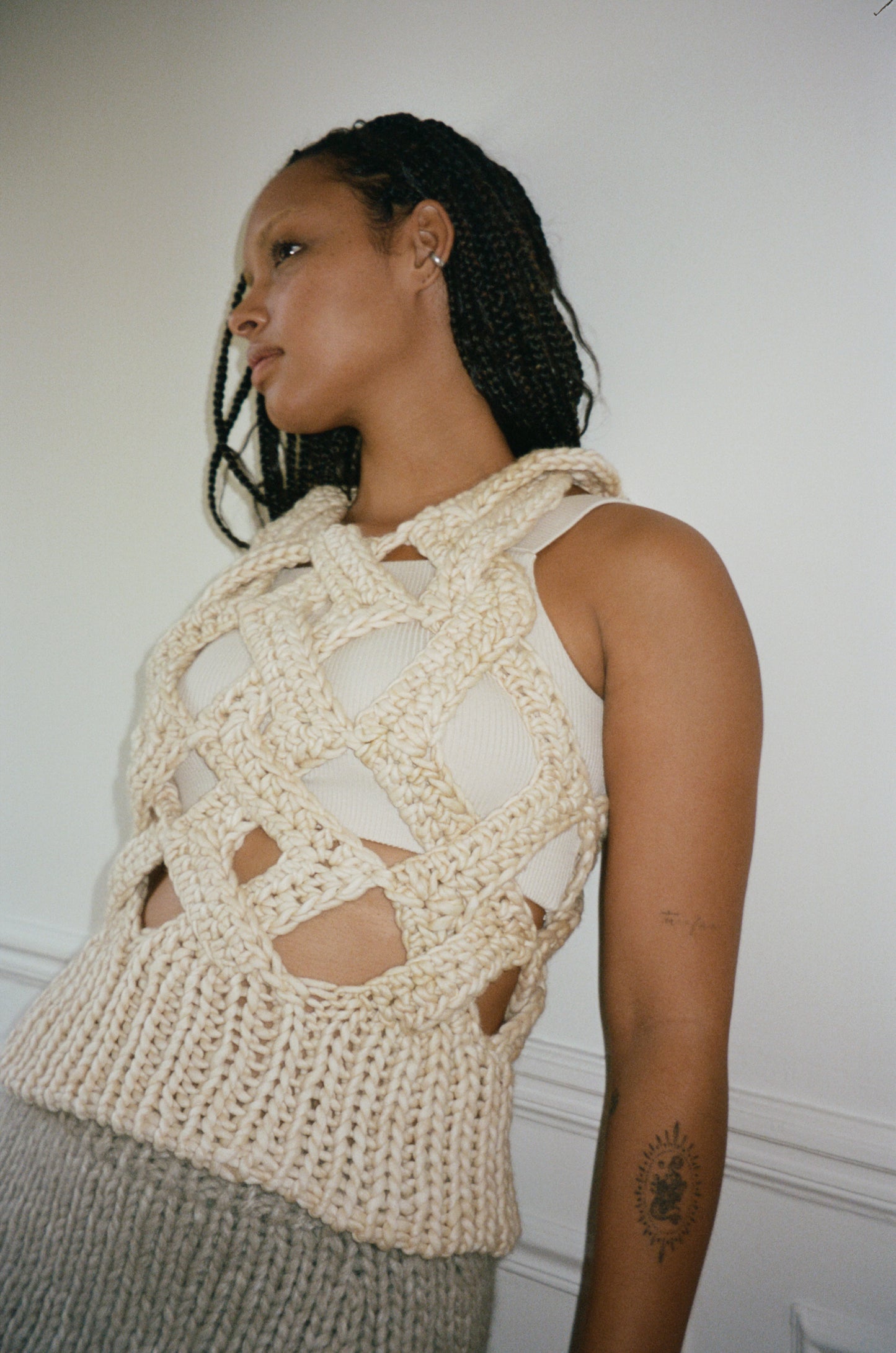 GILLY VEST / CREAM