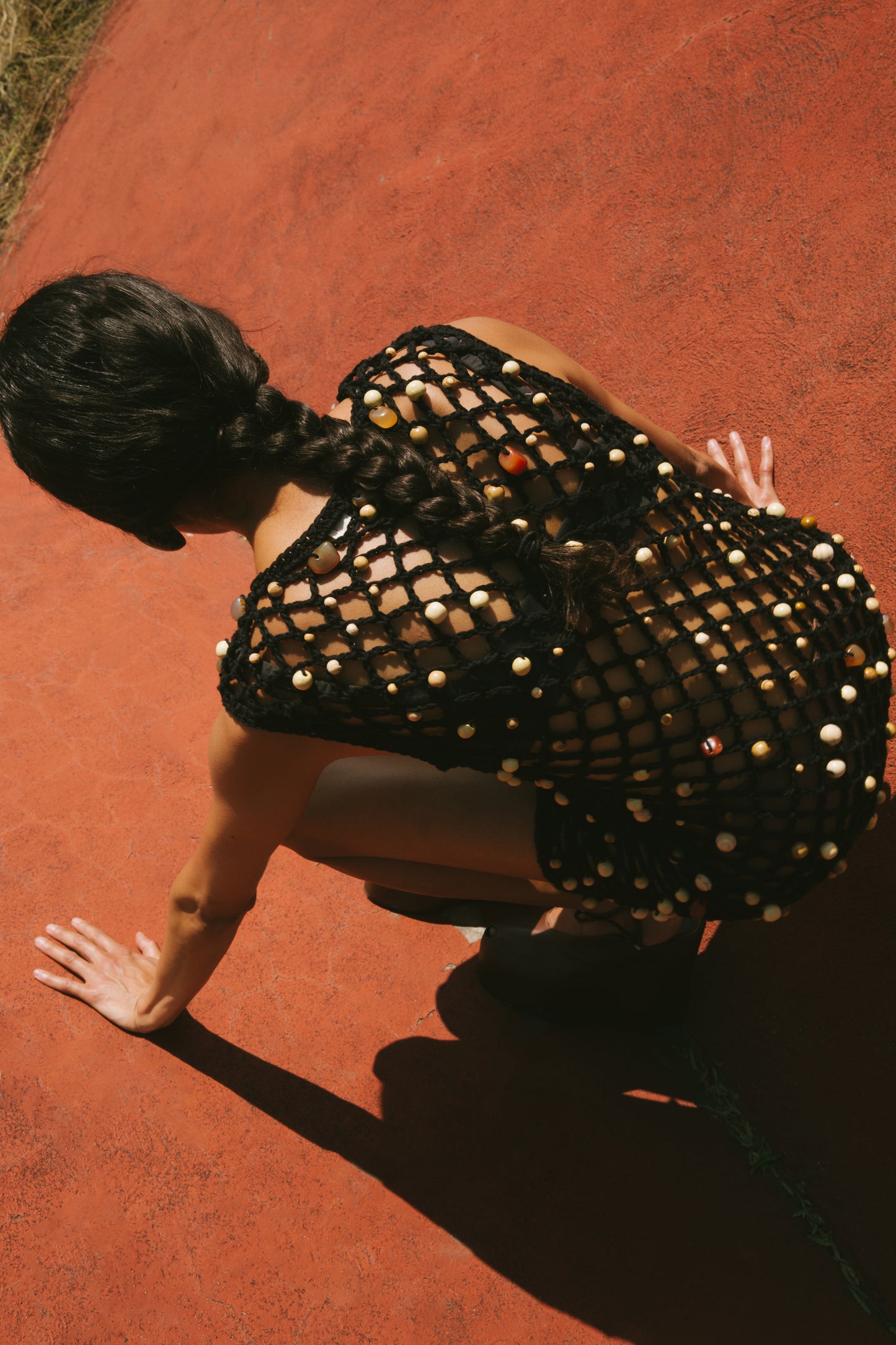 sample GISELE DRESS / BLACK