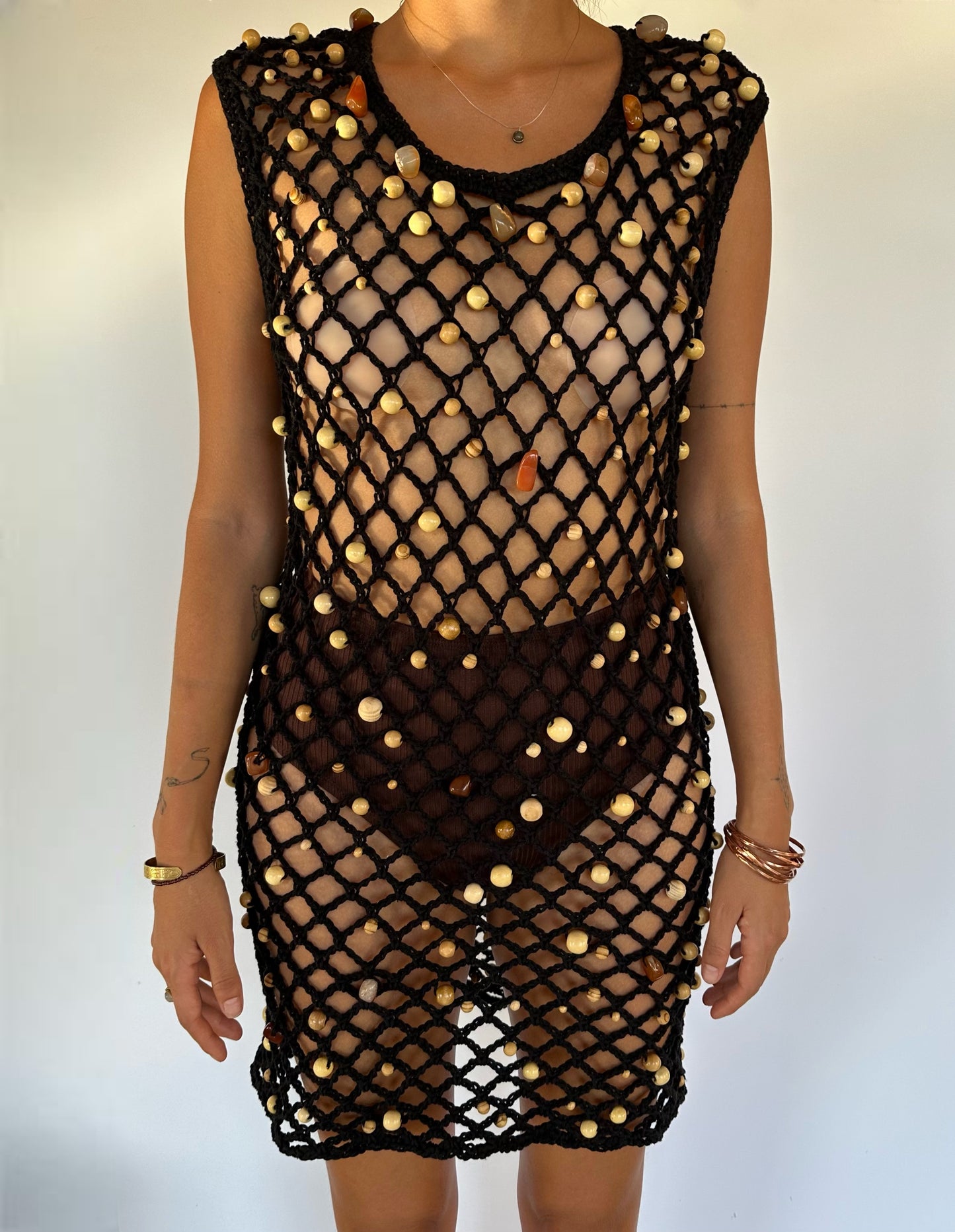 GISELE DRESS / BLACK