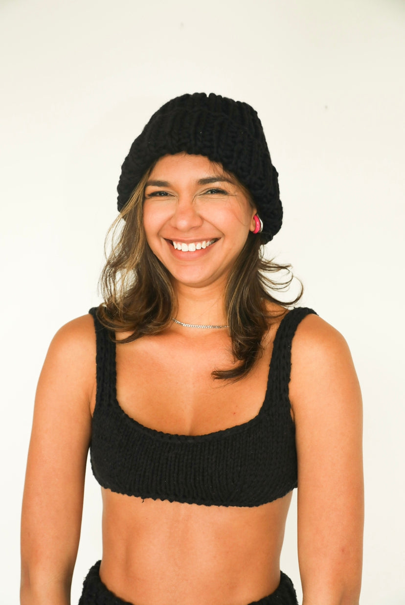 CARLOTA TOP / BLACK