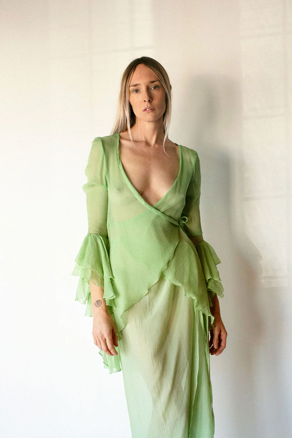 GIULIA BLOUSE / GREEN