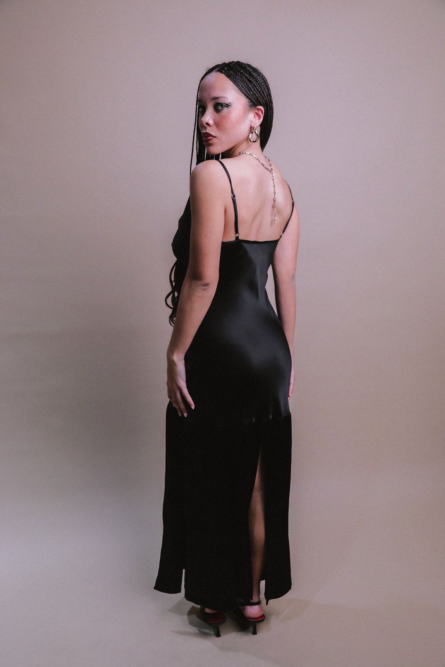 MEDUSA DRESS / BLACK