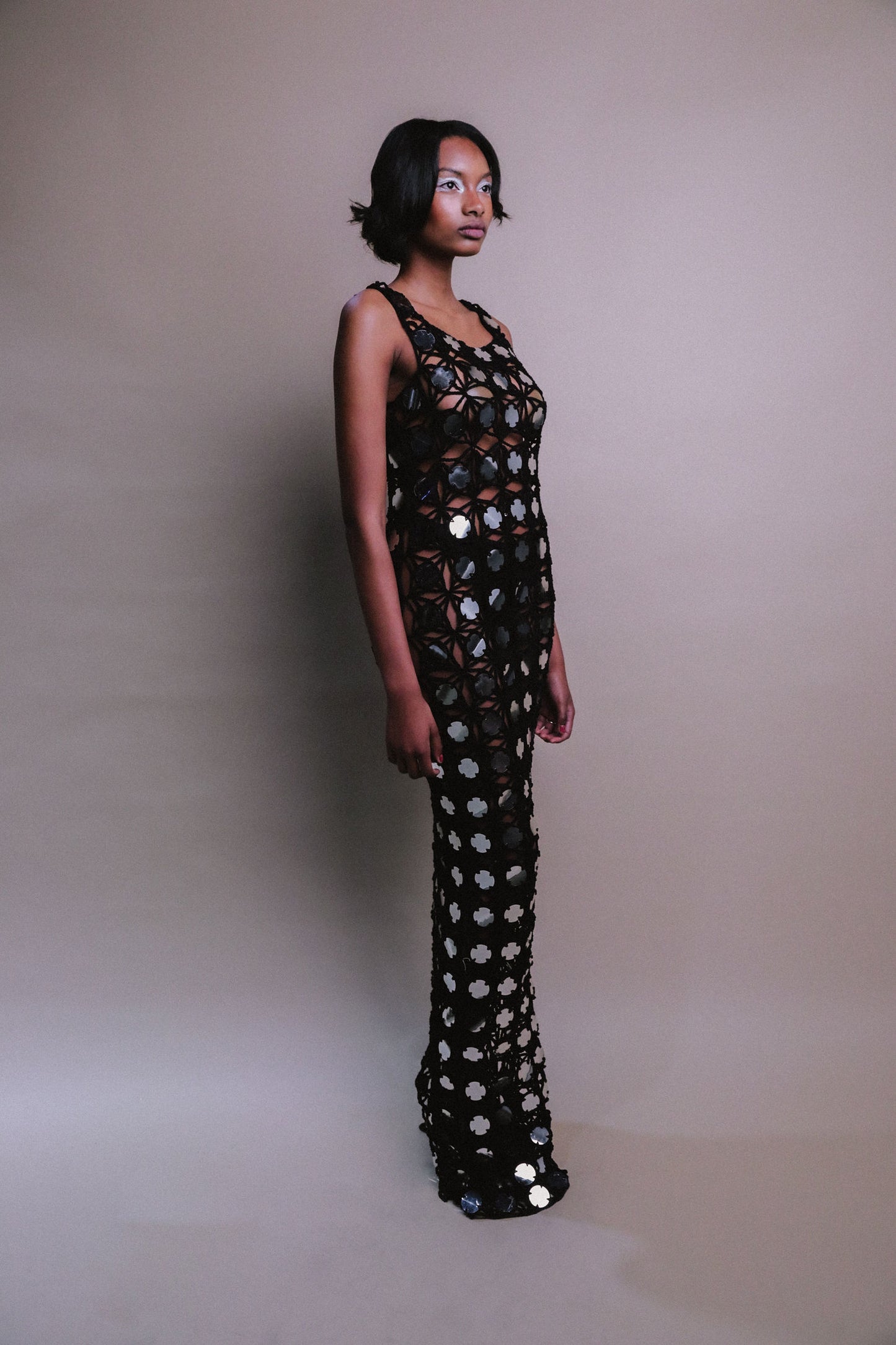 NAOMI GOWN / BLACK