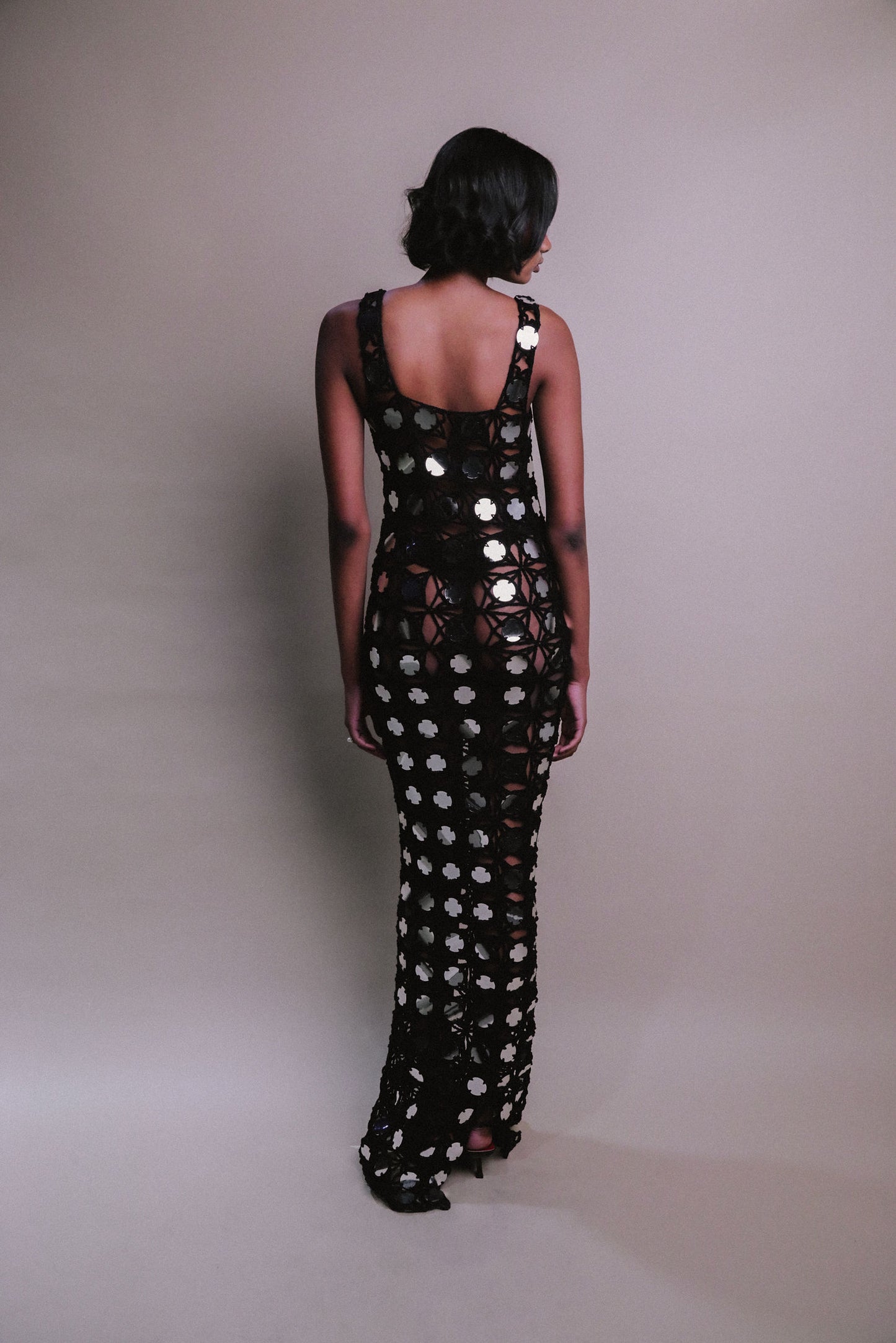 NAOMI GOWN / BLACK
