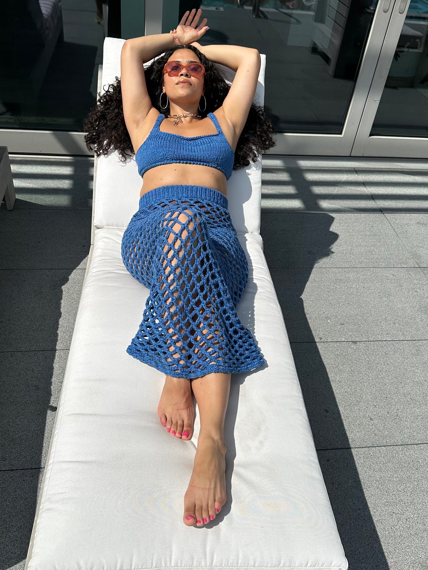 MERIDA SKIRT / BLUE