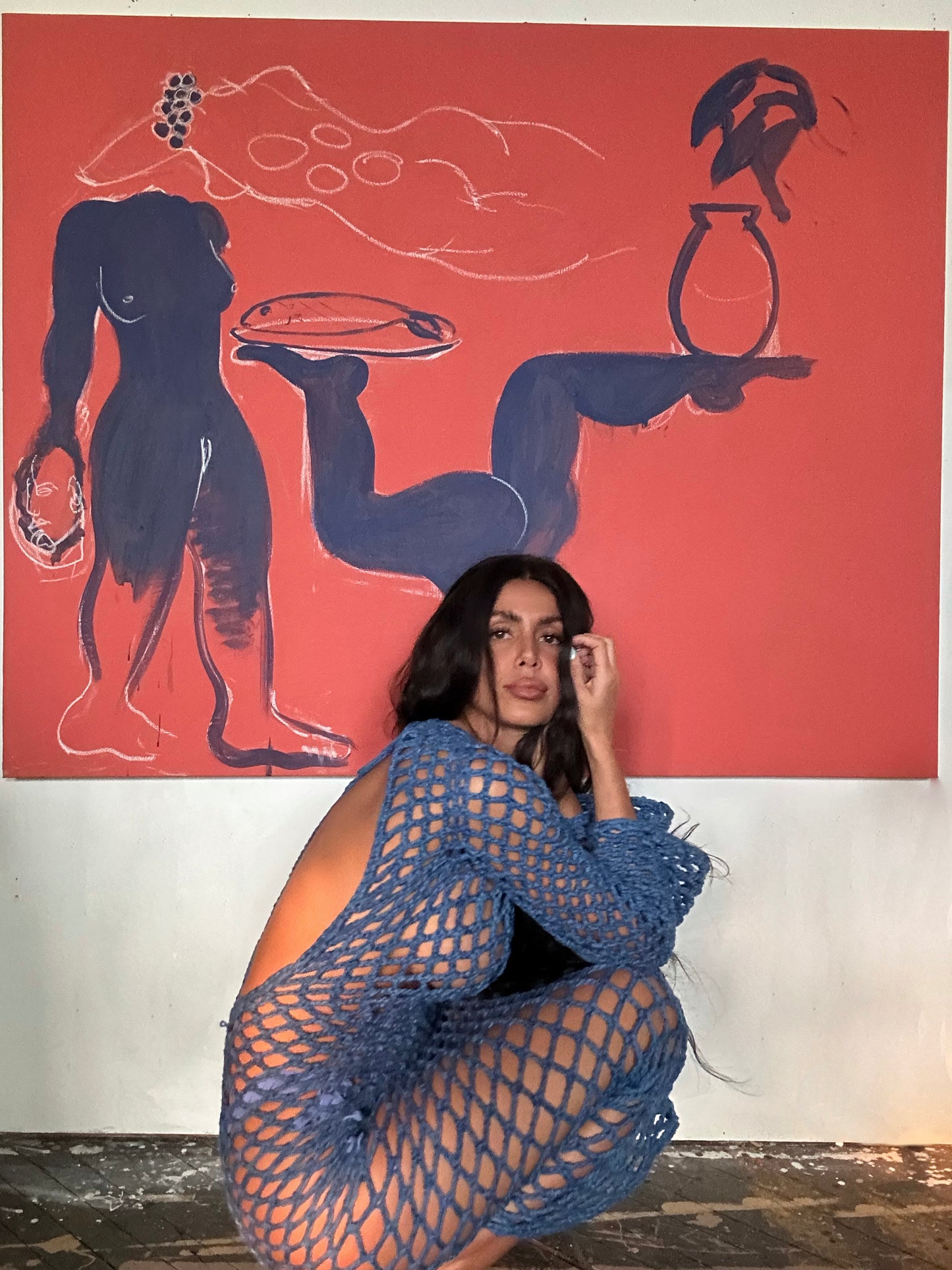 HIGH PRIESTESS DRESS / BLUE