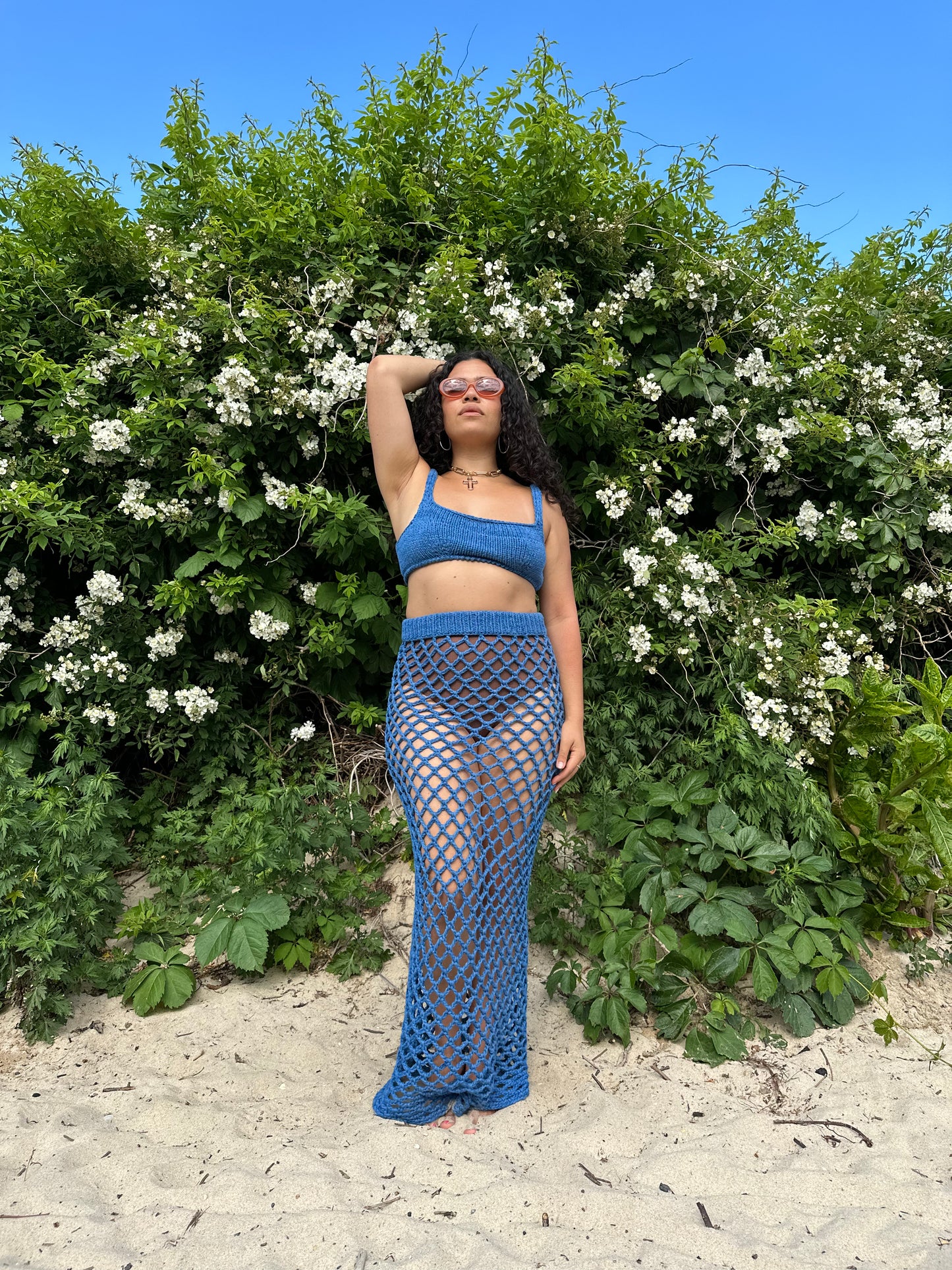 MERIDA SKIRT / BLUE