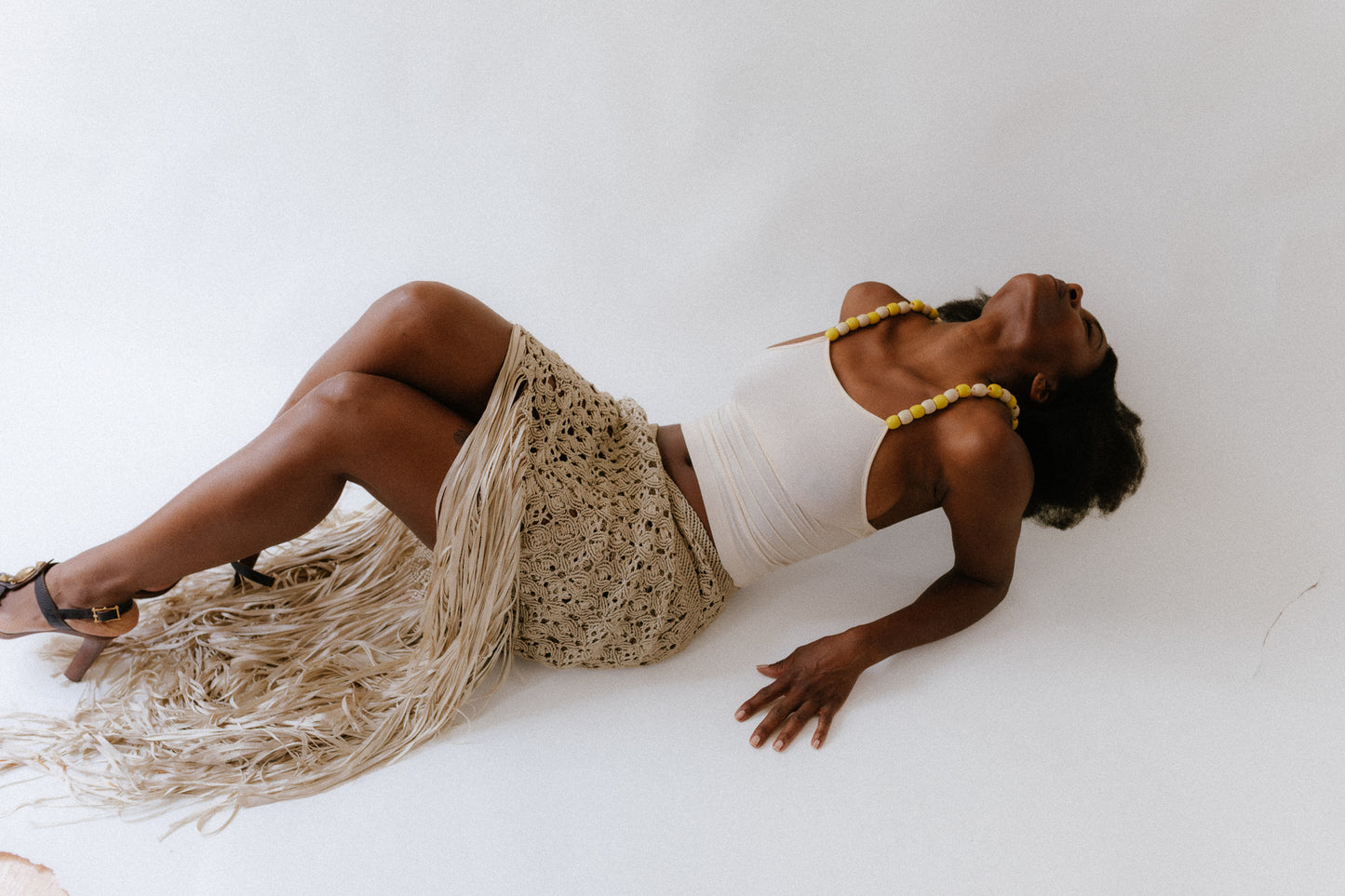BEA TANK TOP / BEIGE