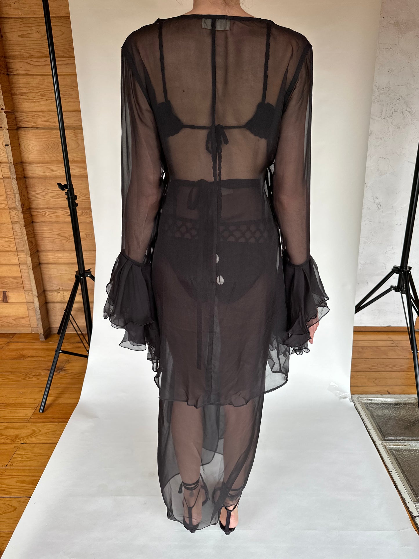 sample SILK CHIFFON GIULIA SET