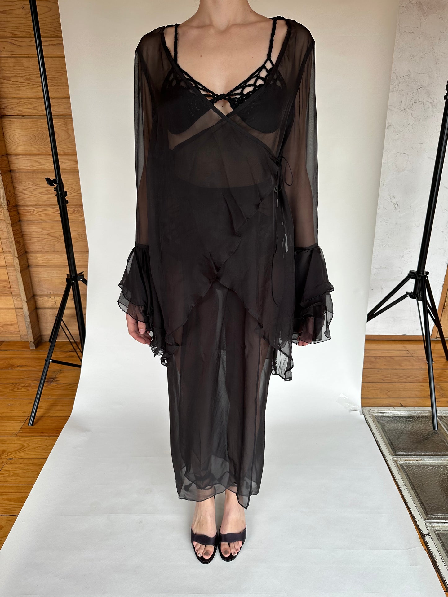 sample SILK CHIFFON GIULIA SET