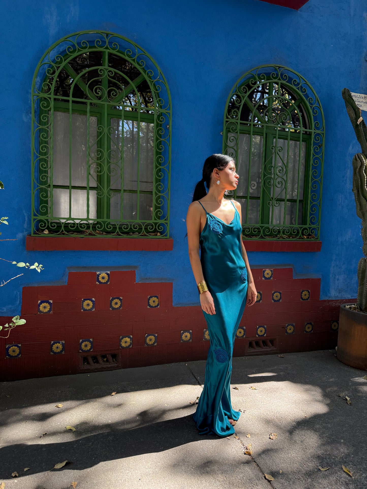 AURELIA DRESS / TEAL