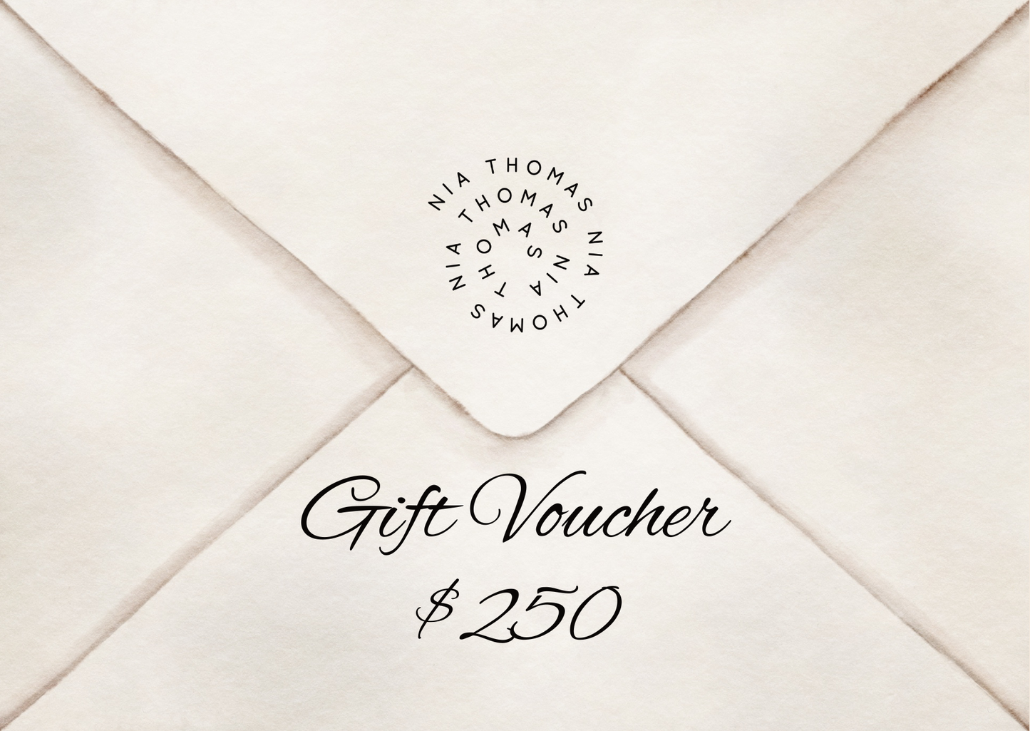 NIA THOMAS GIFT CARD