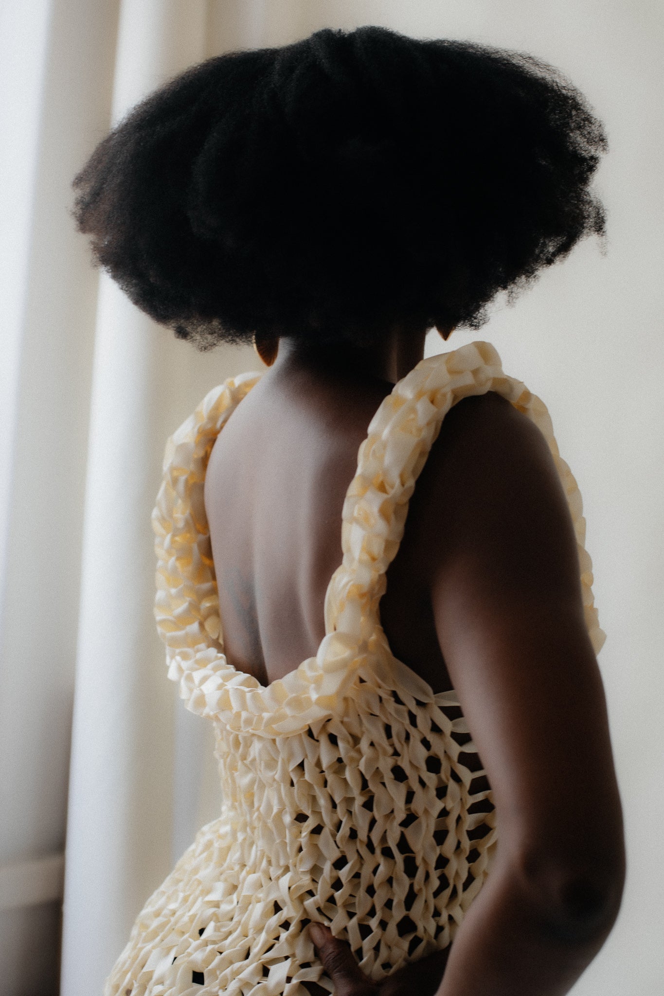 AYU MINI DRESS / IVORY