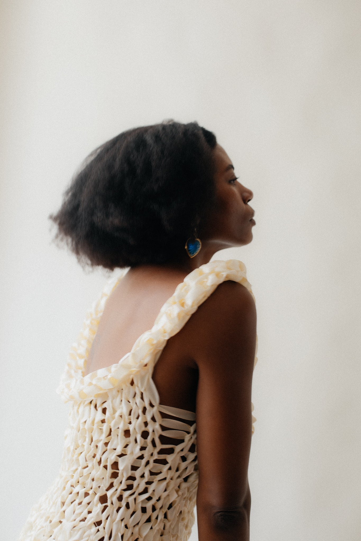 AYU MINI DRESS / IVORY