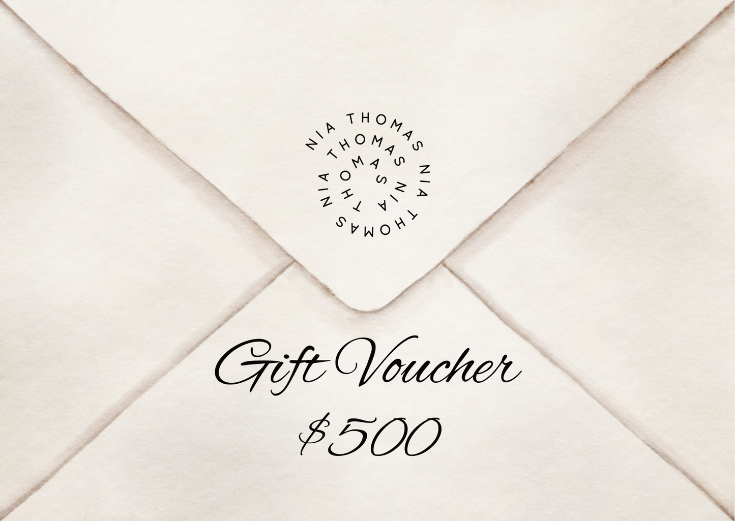 NIA THOMAS GIFT CARD