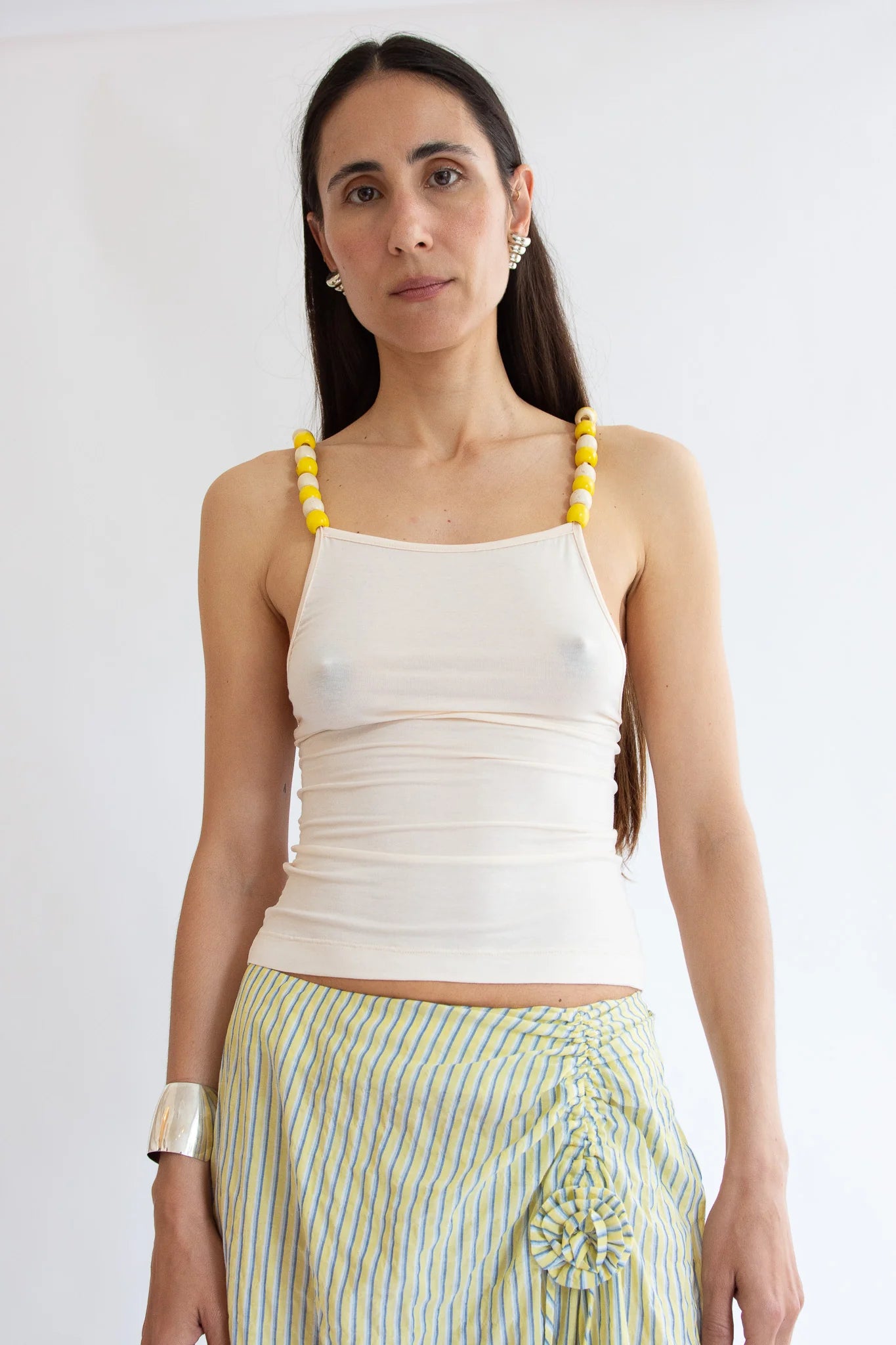 BEA TANK TOP / BEIGE