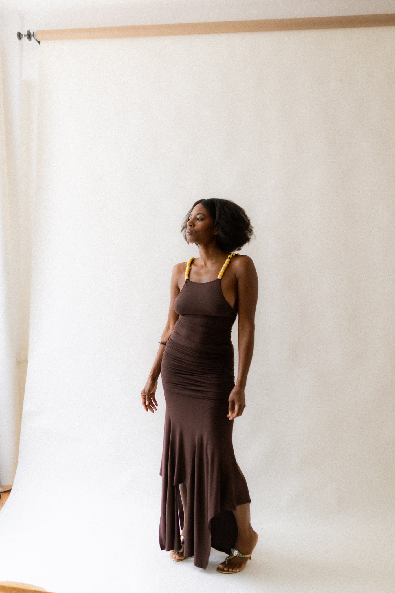 CAROLINA SKIRT / CHOCOLATE