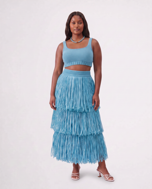 GIGI TOP / CARIBBEAN BLUE