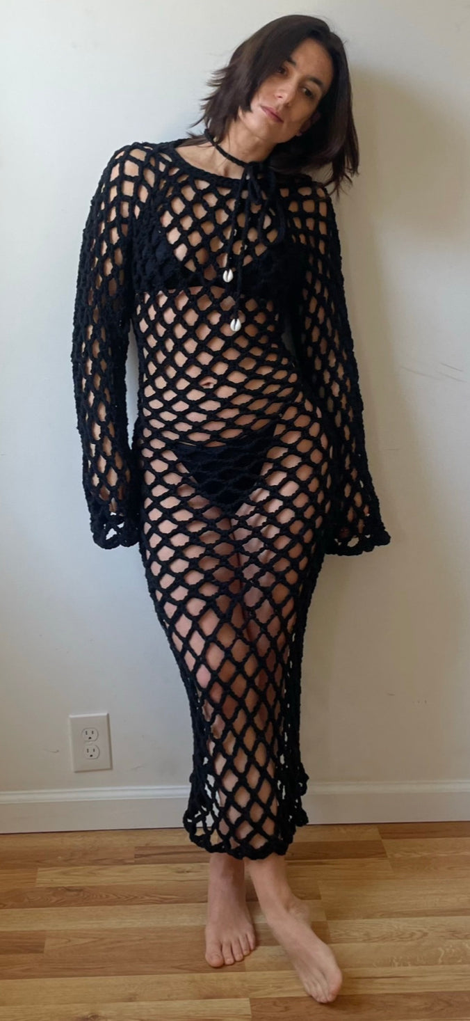 HIGH PRIESTESS DRESS / BLACK