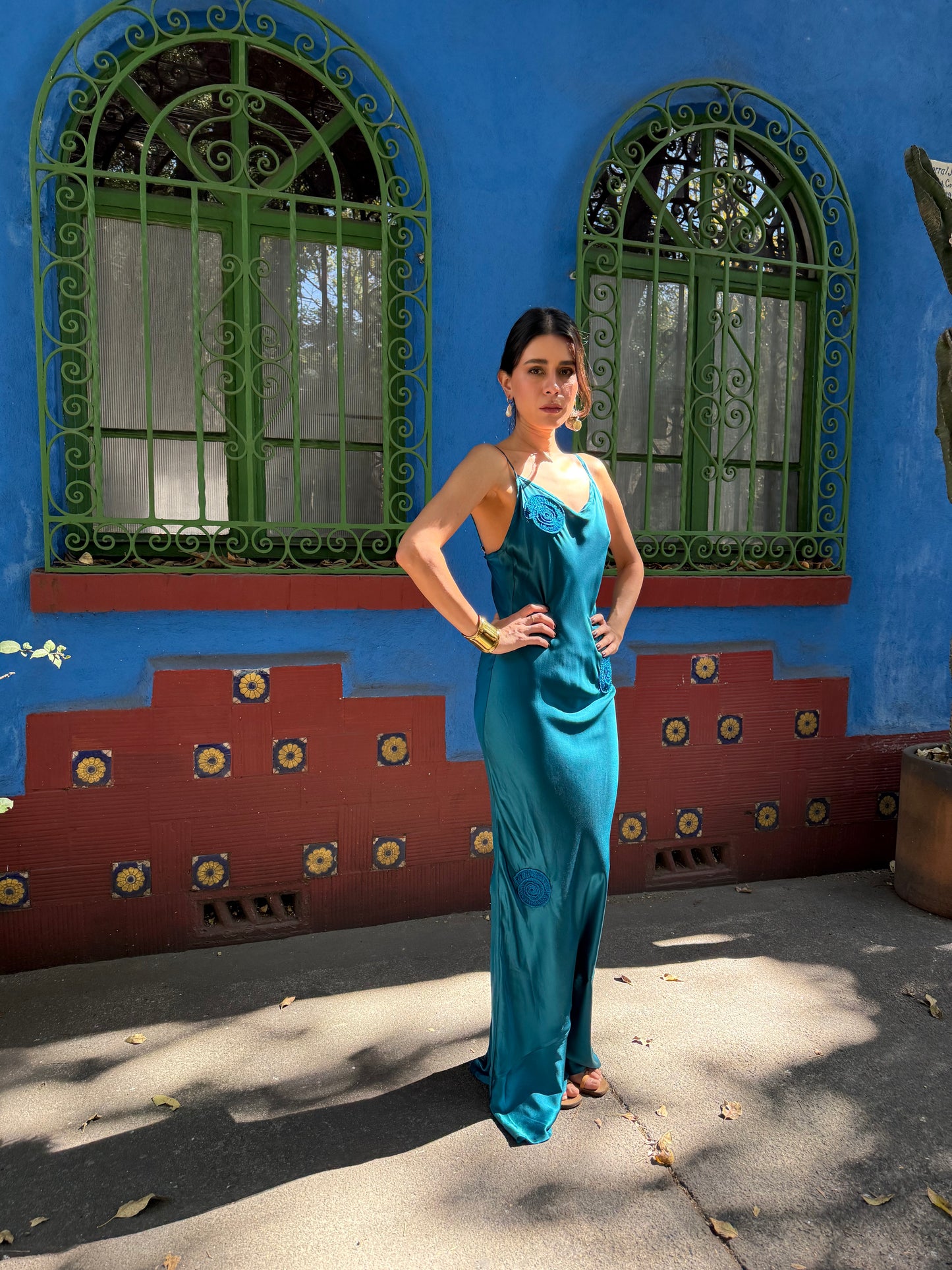 AURELIA DRESS / TEAL