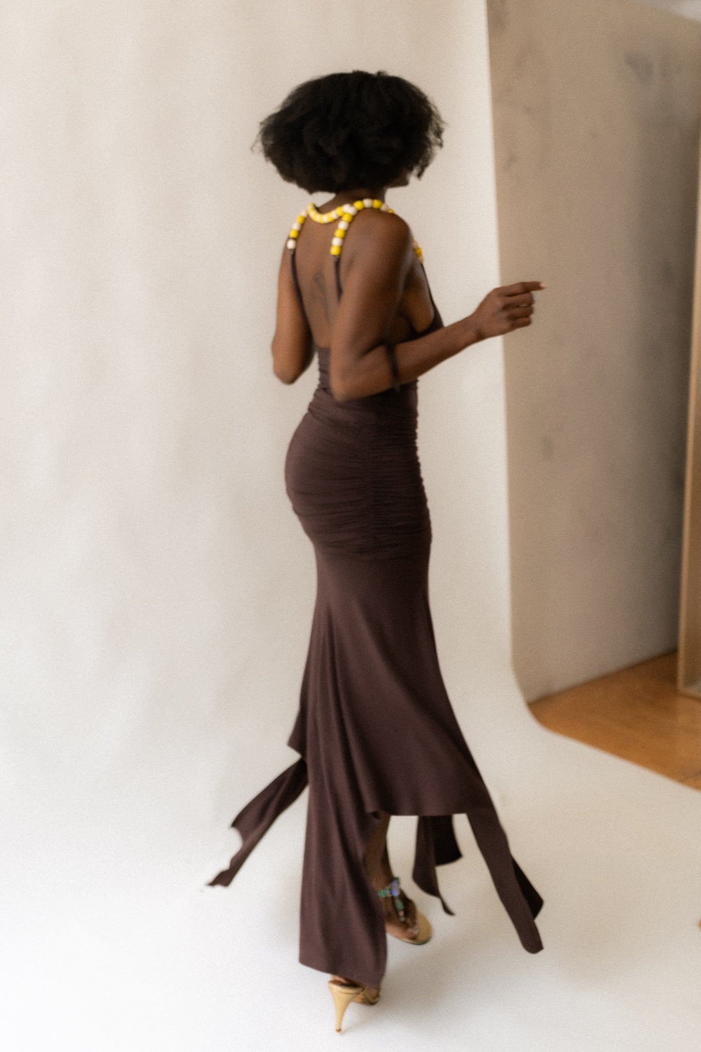 CAROLINA SKIRT / CHOCOLATE