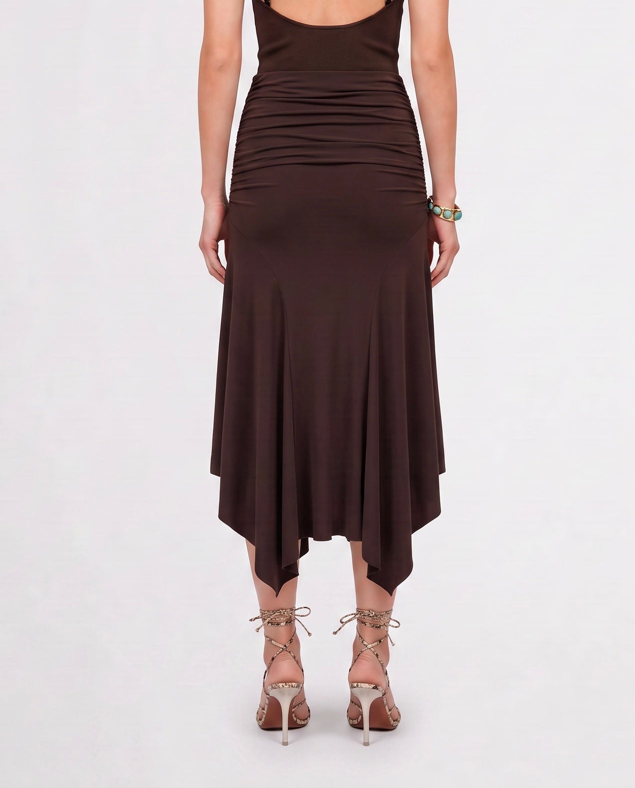 CAROLINA SKIRT / CHOCOLATE