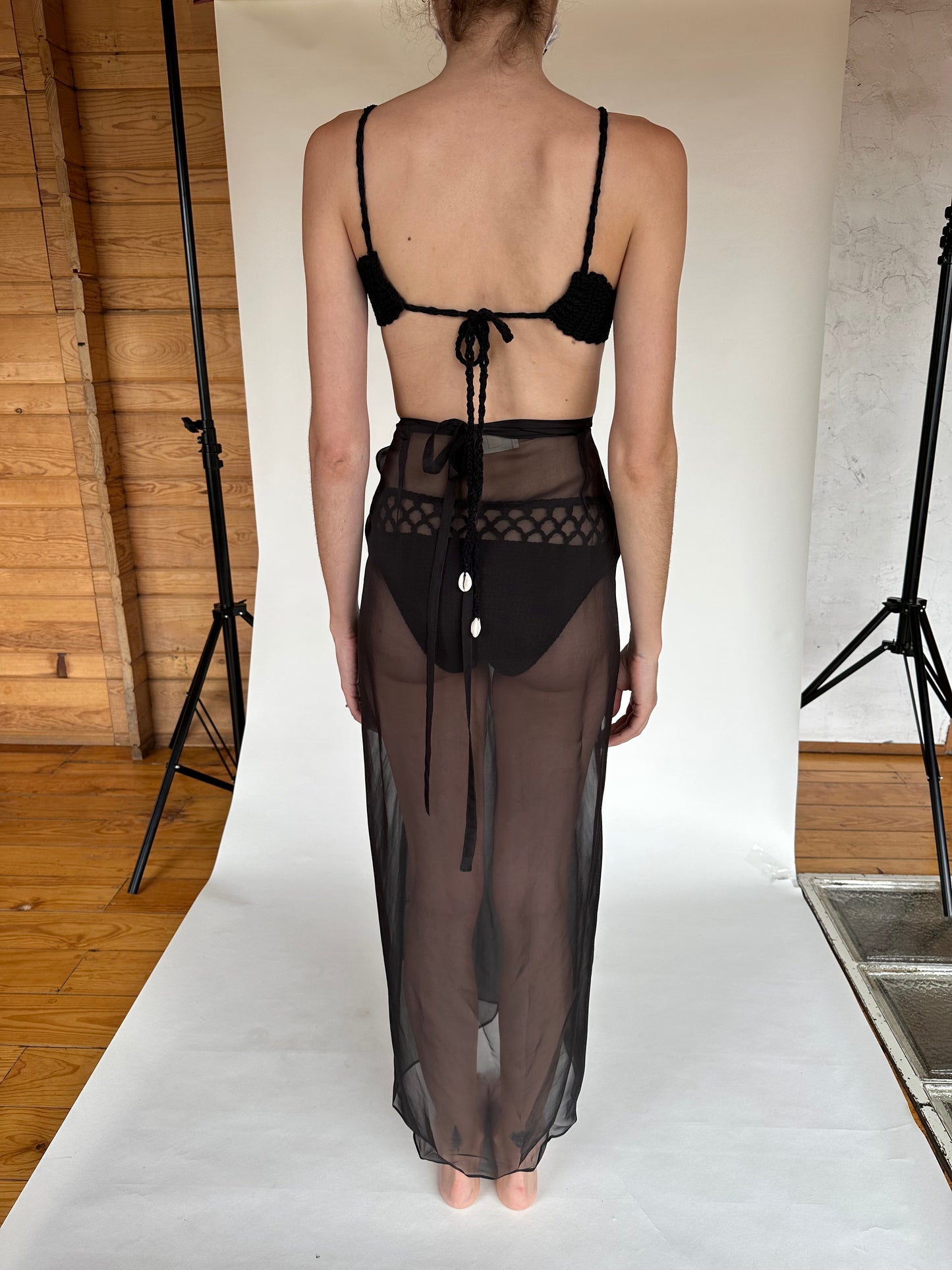 sample SILK CHIFFON GIULIA SET