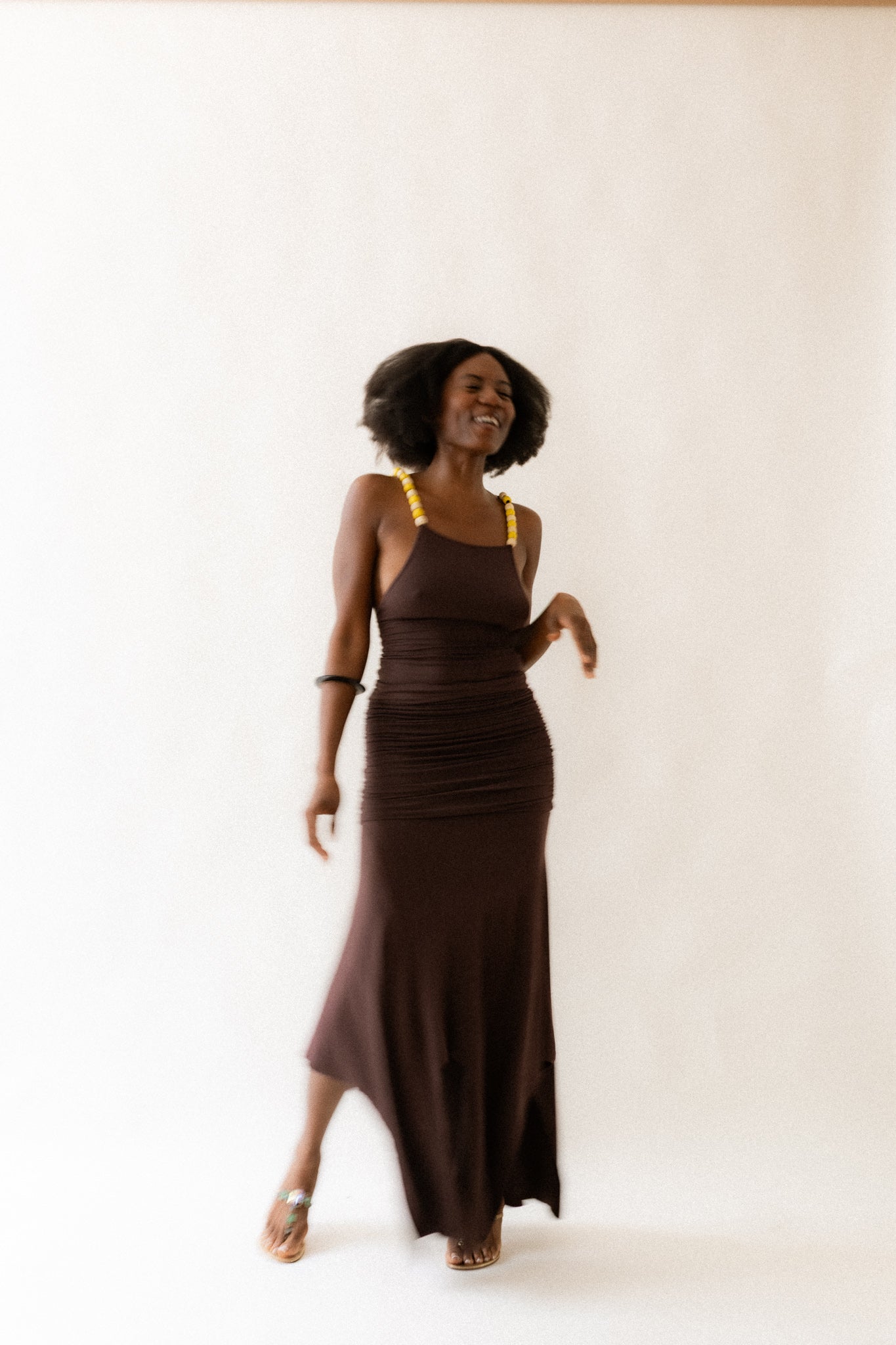 BEA TANK TOP / CHOCOLATE