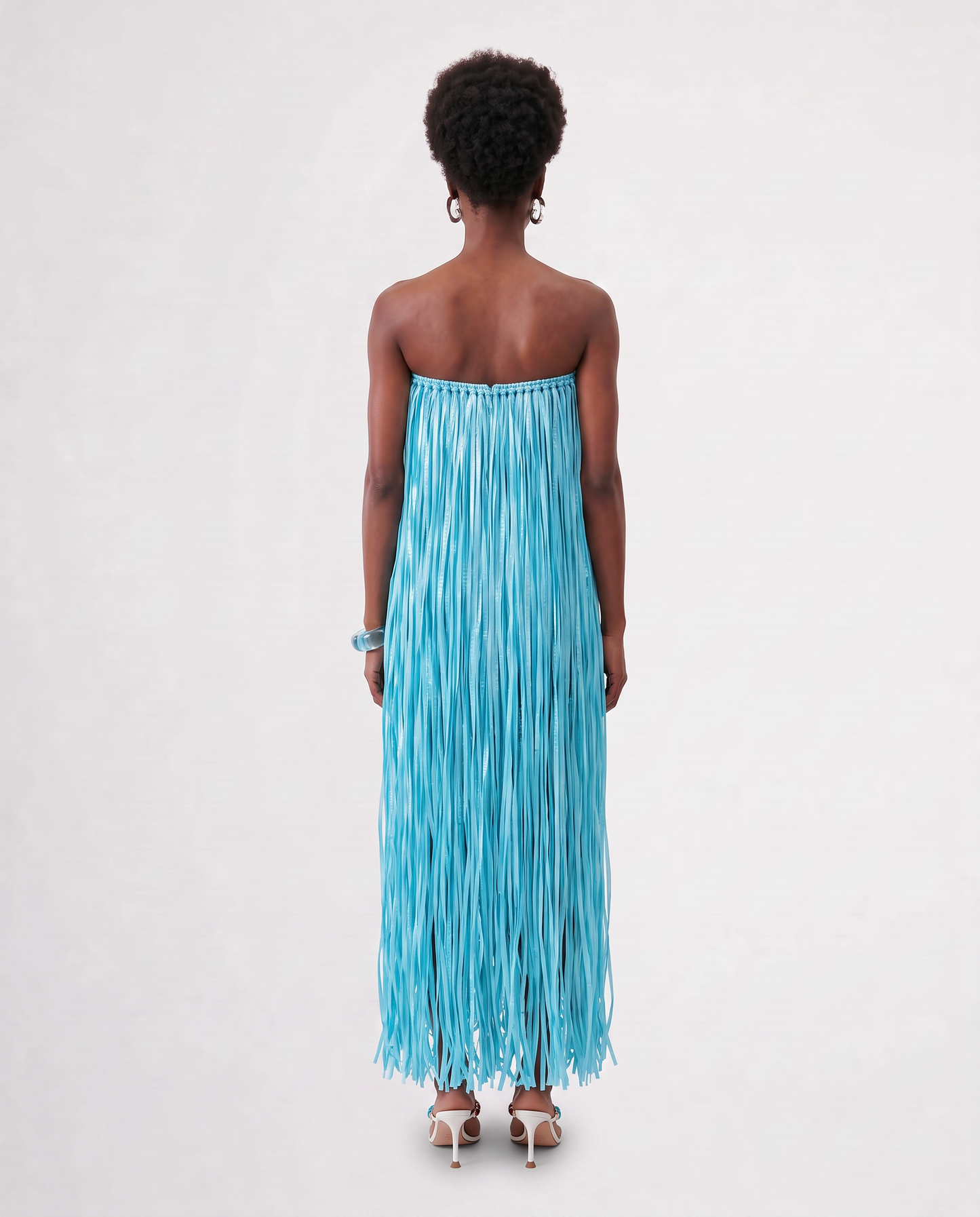 RAFFIA GOWN