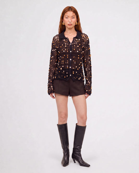 ZIGGY SHIRT / BLACK