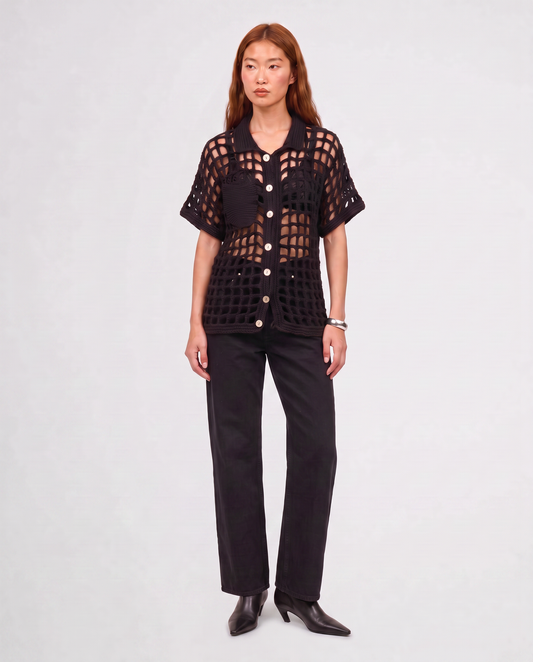 SESSA SHIRT / BLACK