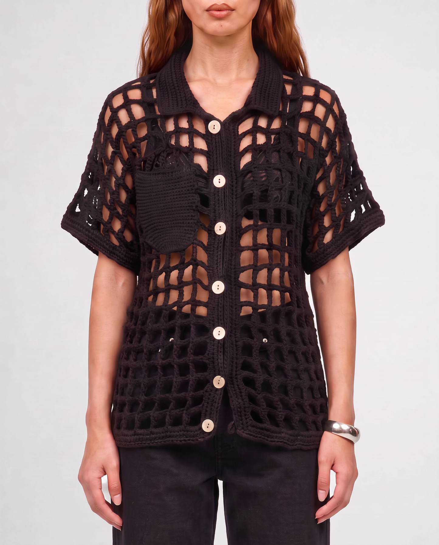 SESSA SHIRT / BLACK